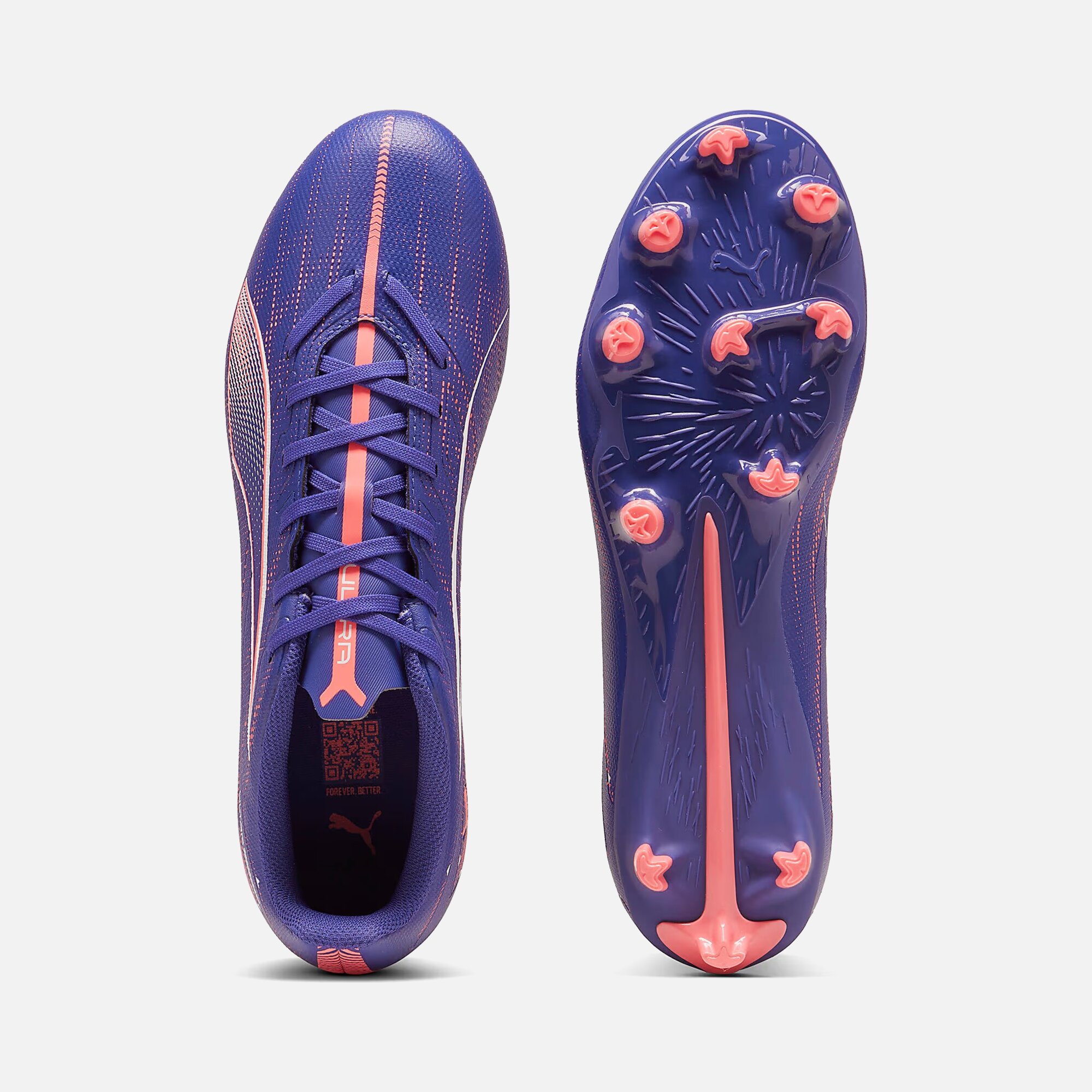 Puma Ultra 5 Play FG/AG Firm-Ground & Artificiel Grass Low-Top Erkek Krampon