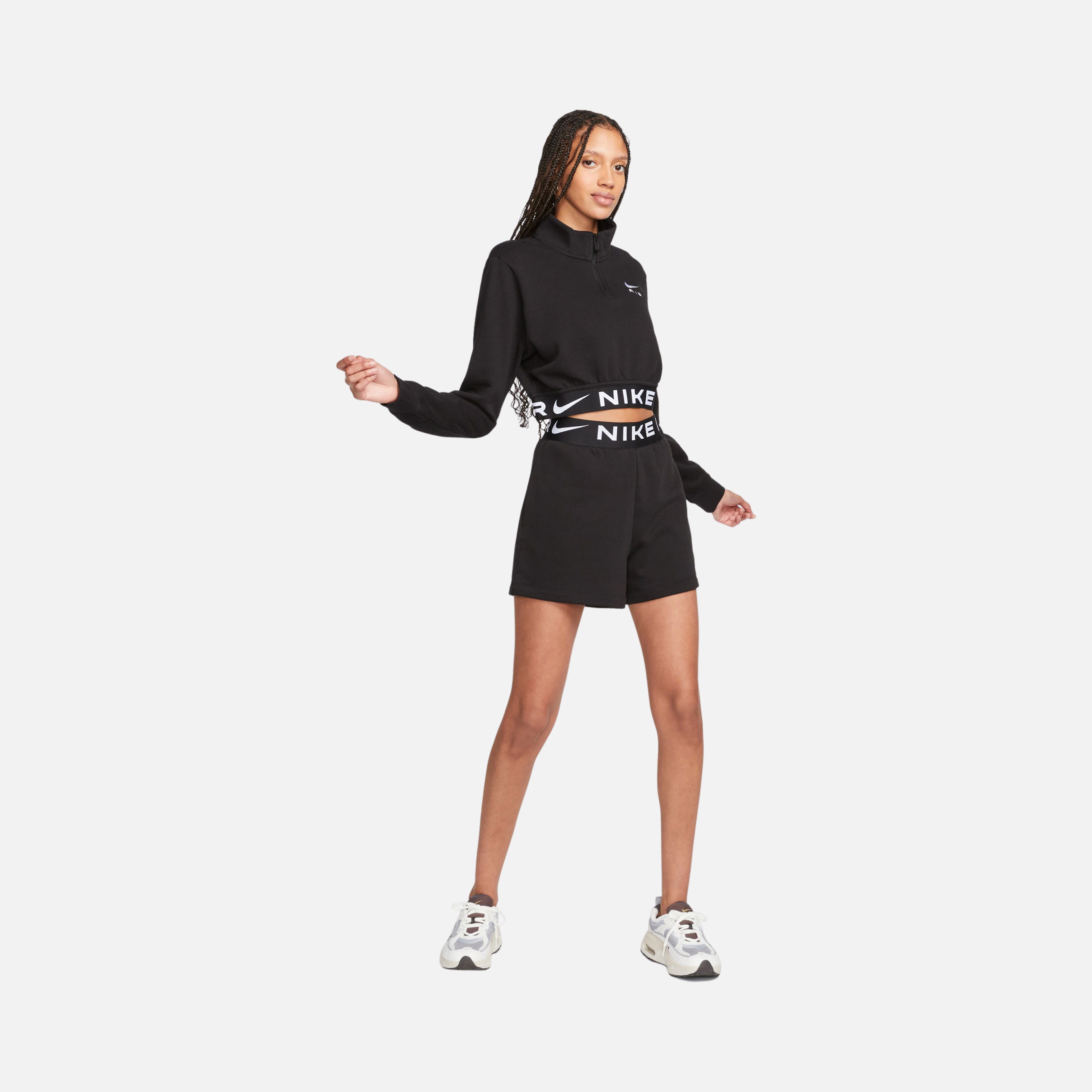 Nike Gentle-Support High-Waisted Cropped Leggings Kadın Şort