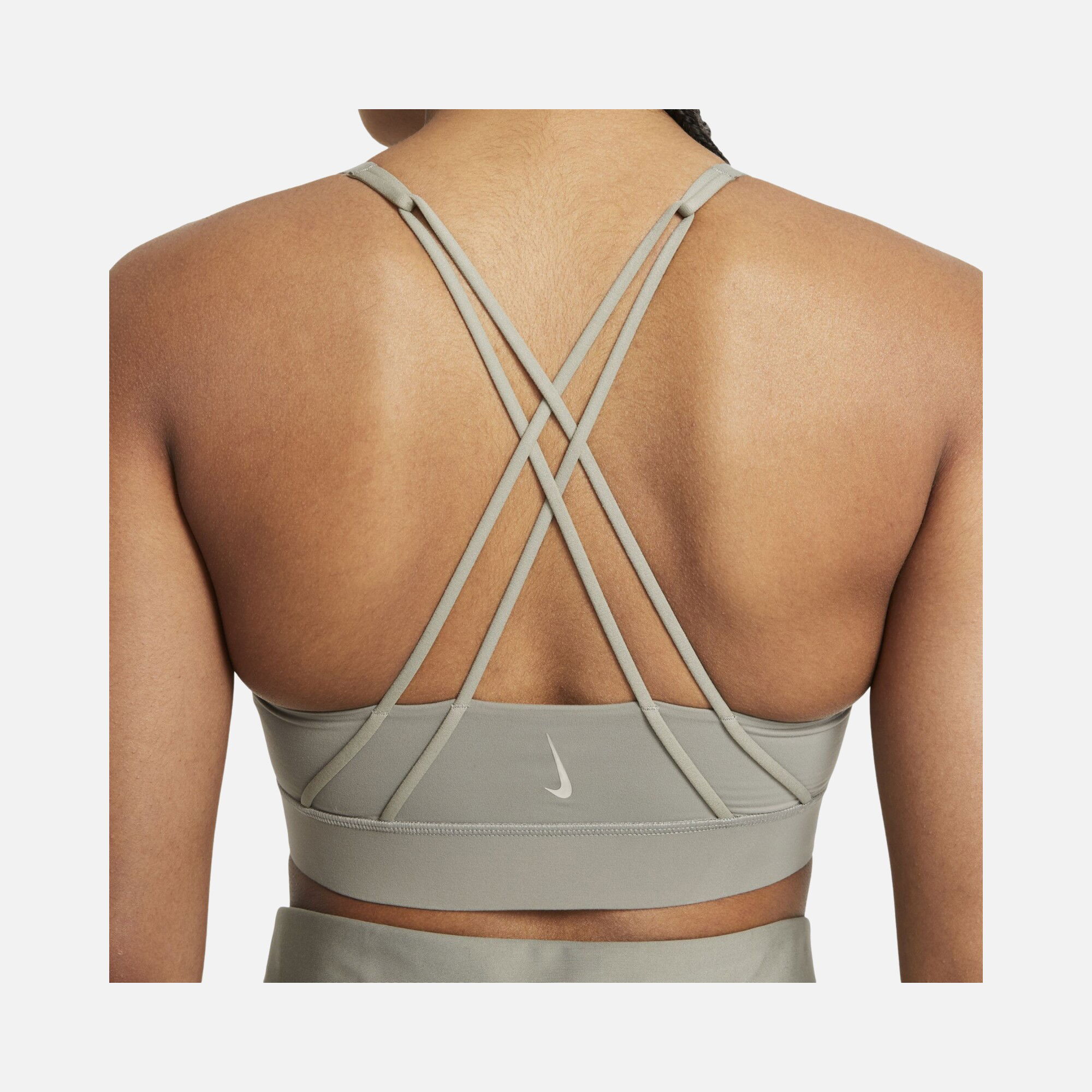 Nike Swoosh Luxe Medium Support Sports Training Kadın Bra