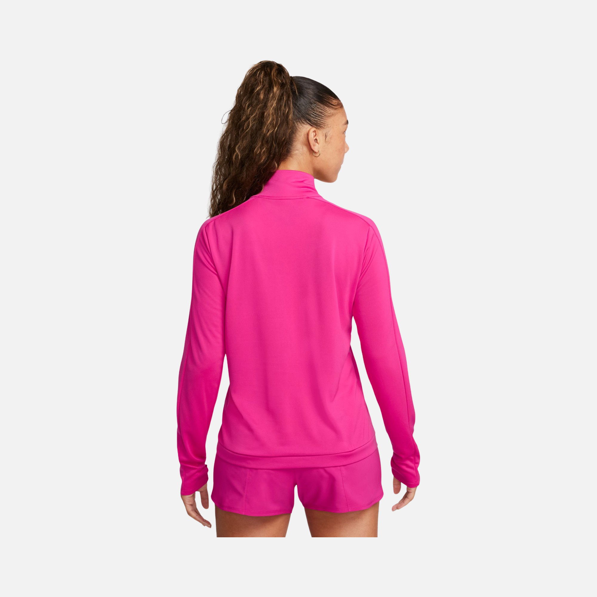 Nike Dri-Fit Swoosh 1/4-Zip Pacer Running Long-Sleeve Kadın Tişört