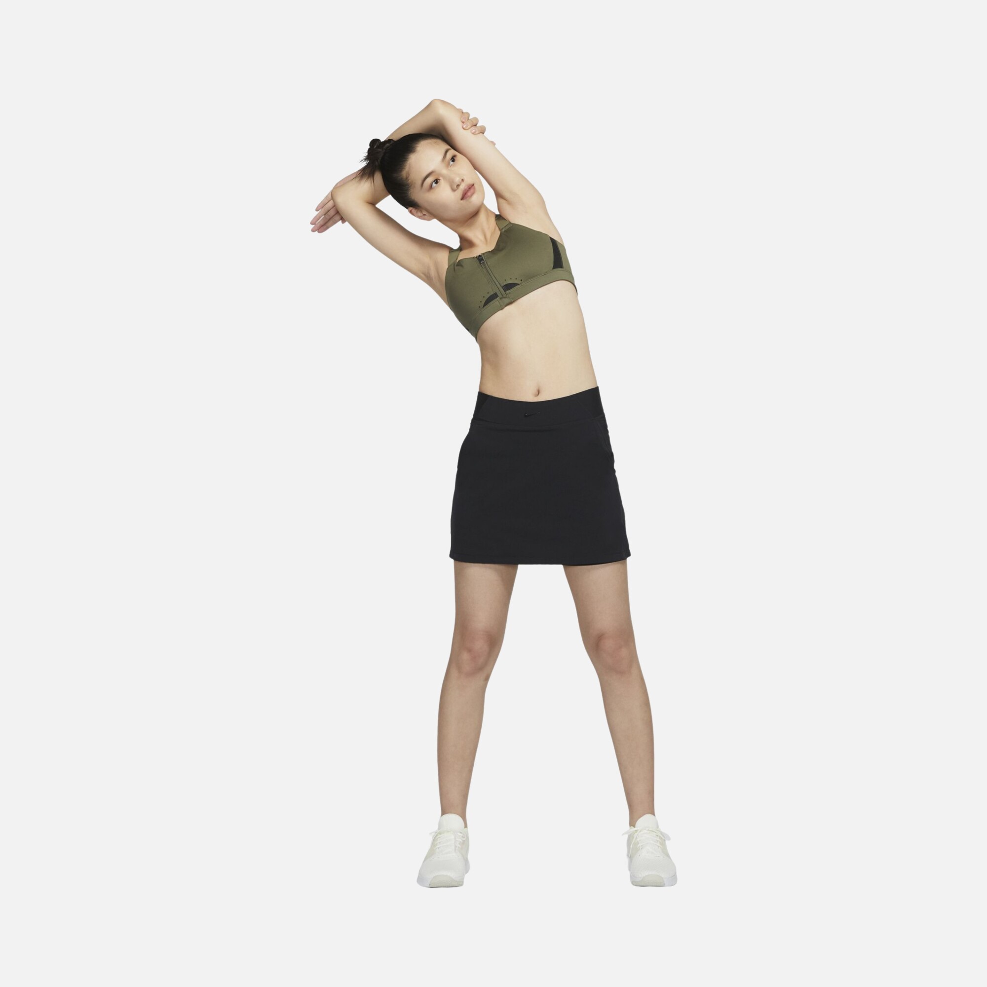Nike Dri-Fit Alpha High-Support Padded Zip Training Kadın Bra