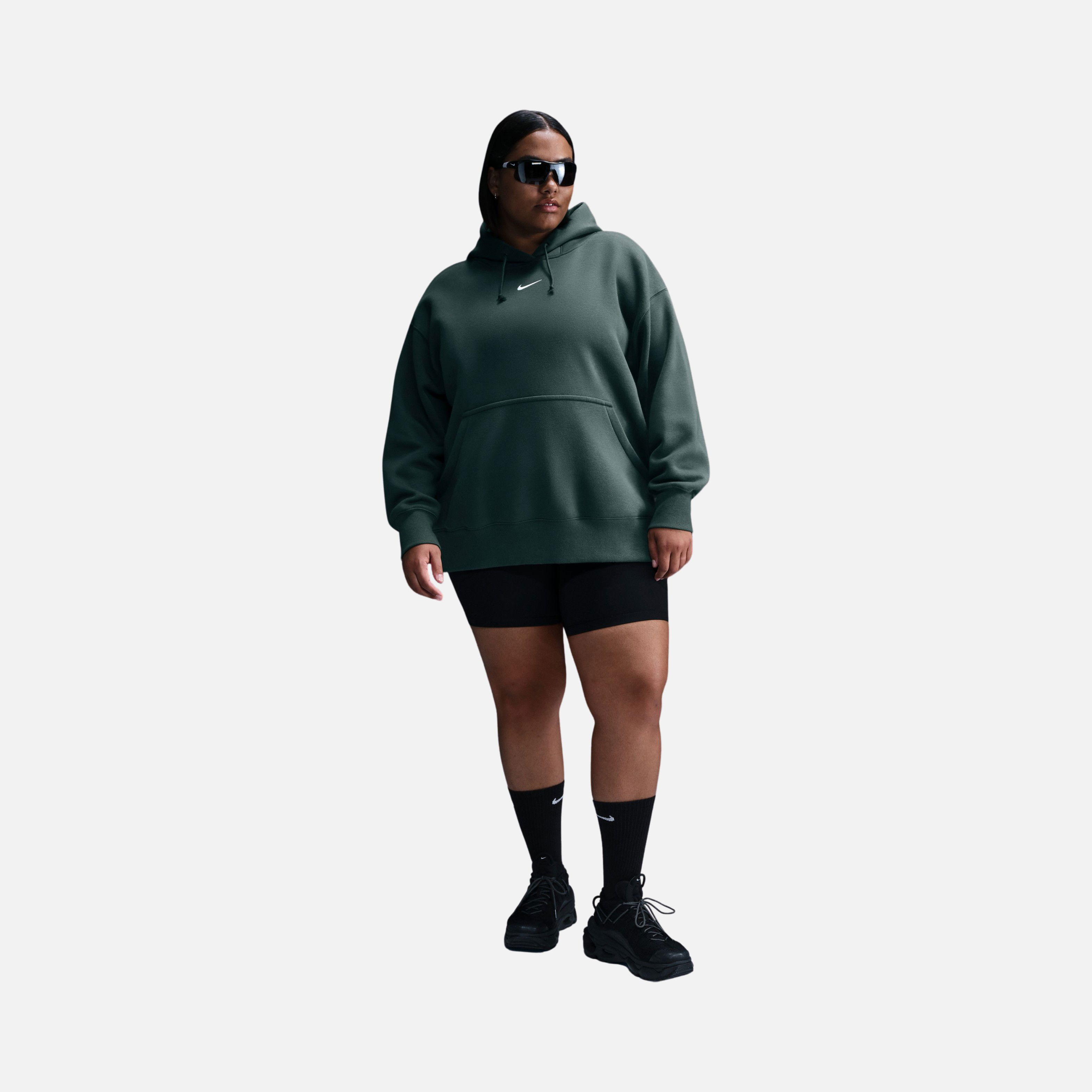 Nike Sportswear Phoenix Fleece Oversized Pullover Hoodie (Plus Size) Kadın Sweatshirt