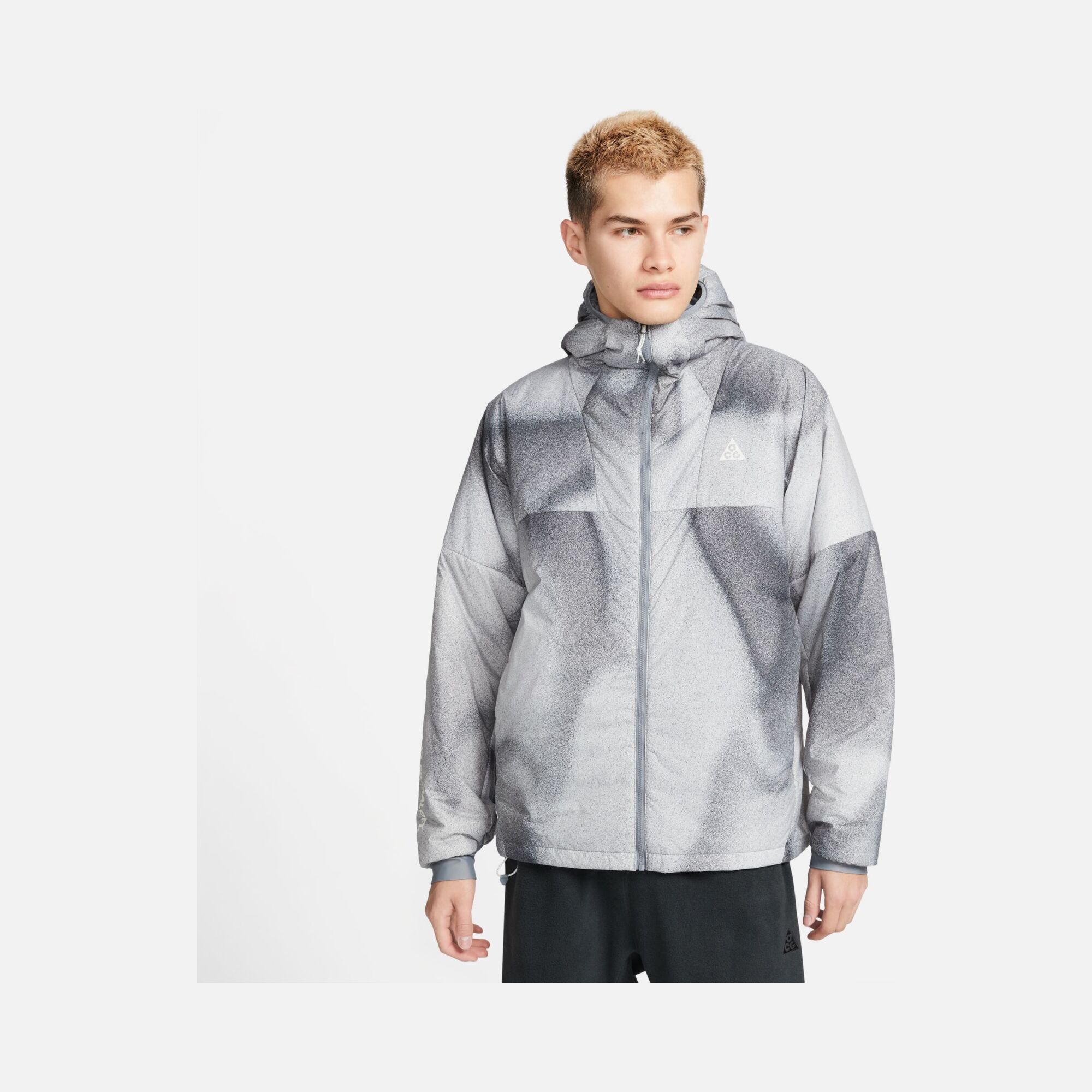 Nike Sportswear ACG Therma-Fit Rope De Dope AOP Graphic Full-Zip Hoodie Erkek Ceket