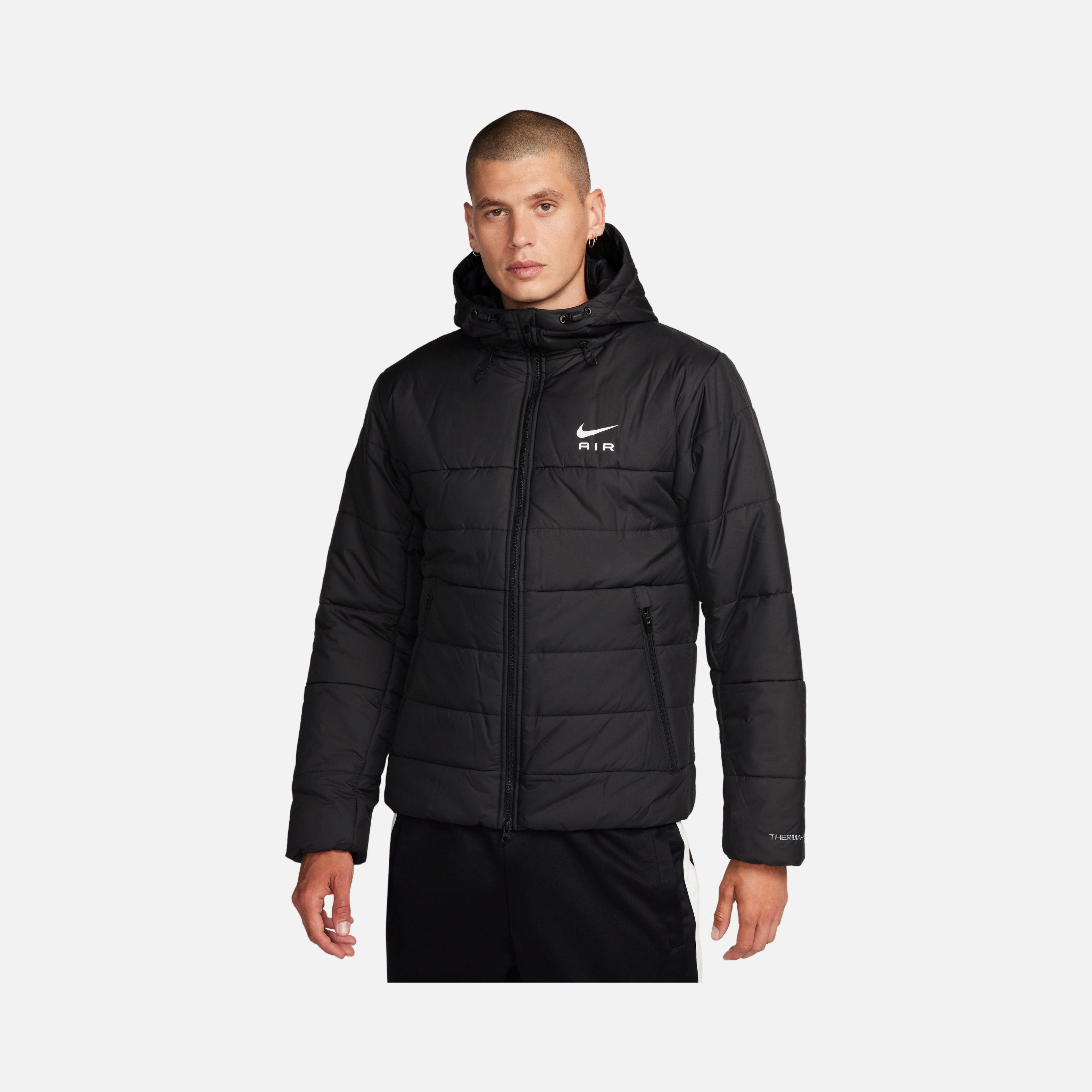 Nike Sportswear Swoosh Air Therma-Fit Synthetic-Fill Full-Zip Hoodie Erkek Ceket