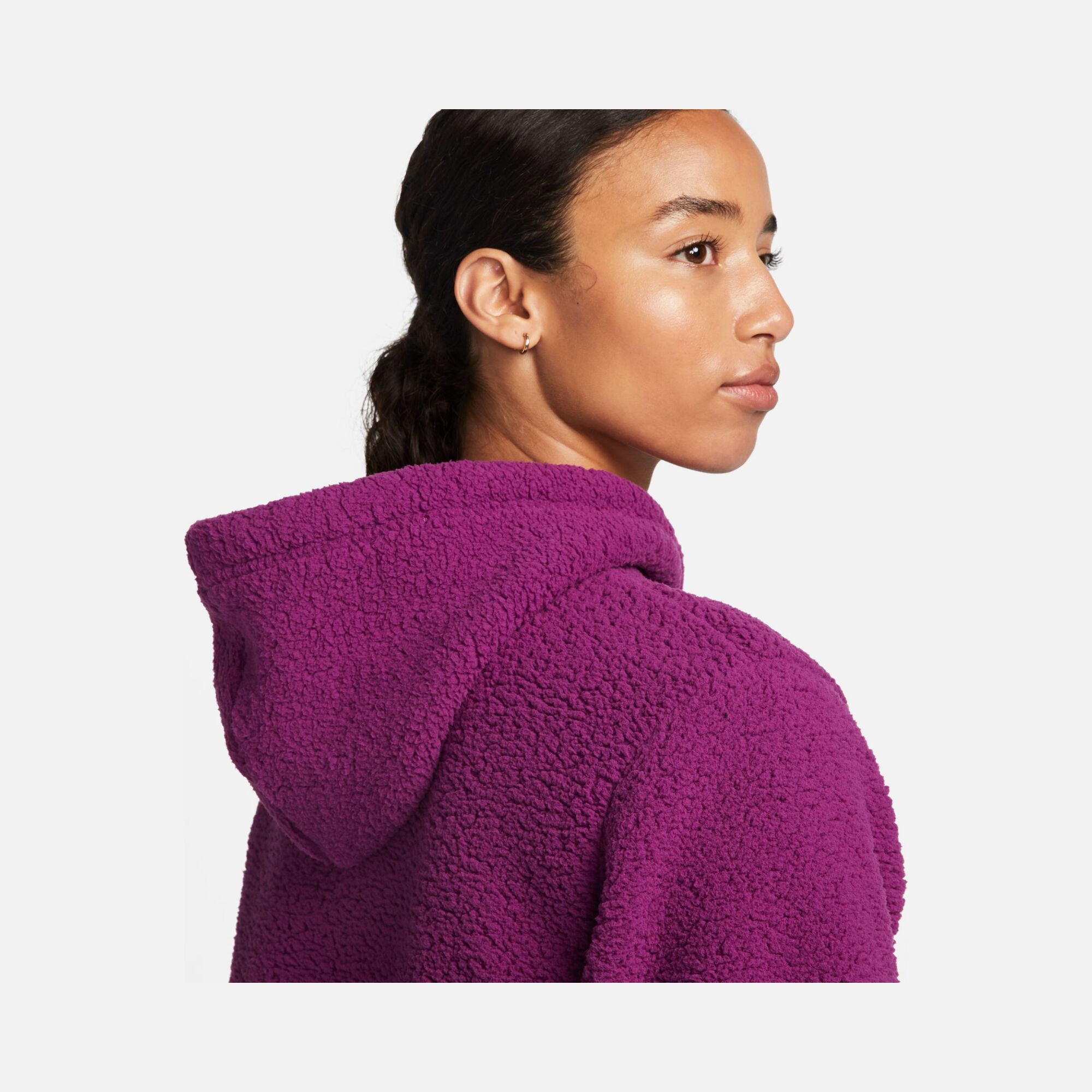 Nike Therma-Fit Cozy Fleece ''Just Do It'' Training Hoodie Kadın Sweatshirt