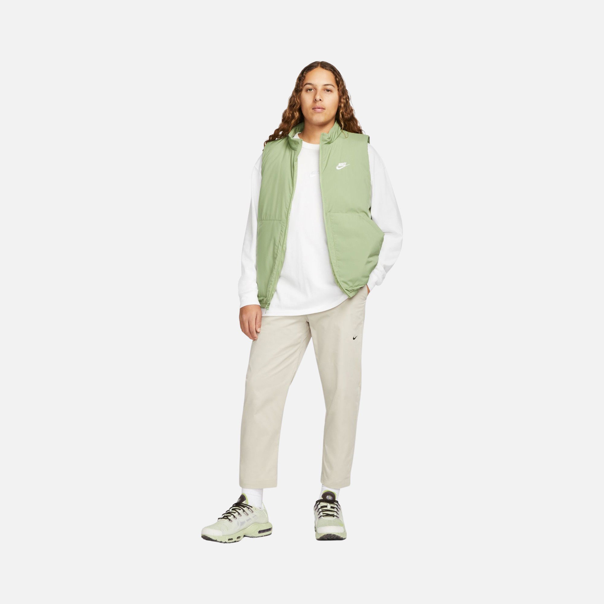 Nike Sportswear Therma-Fit Club Woven Insulated Full-Zip Erkek Yelek