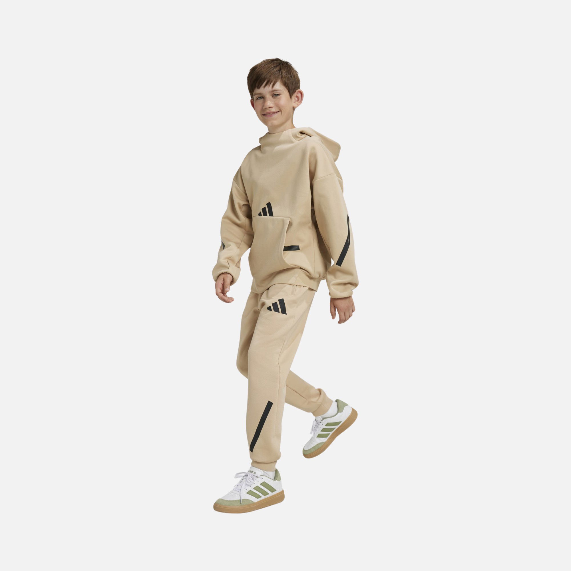 adidas Sportswear Z.N.E. Primeknit Fabric Tapered-Leg Versatile Çocuk Eşofman Altı