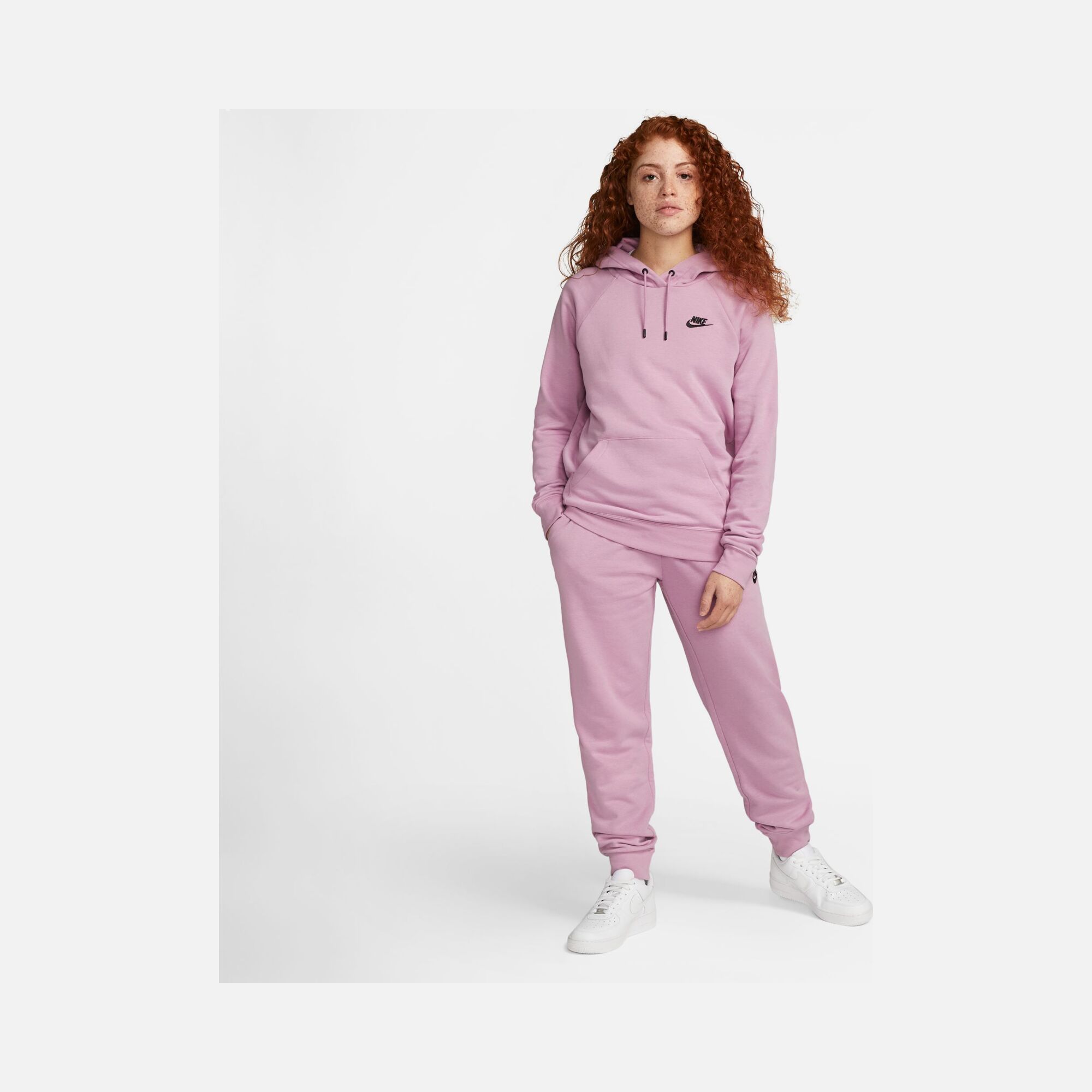Nike Sportswear Essential Fleece Pullover Hoodie Kadın Sweatshirt