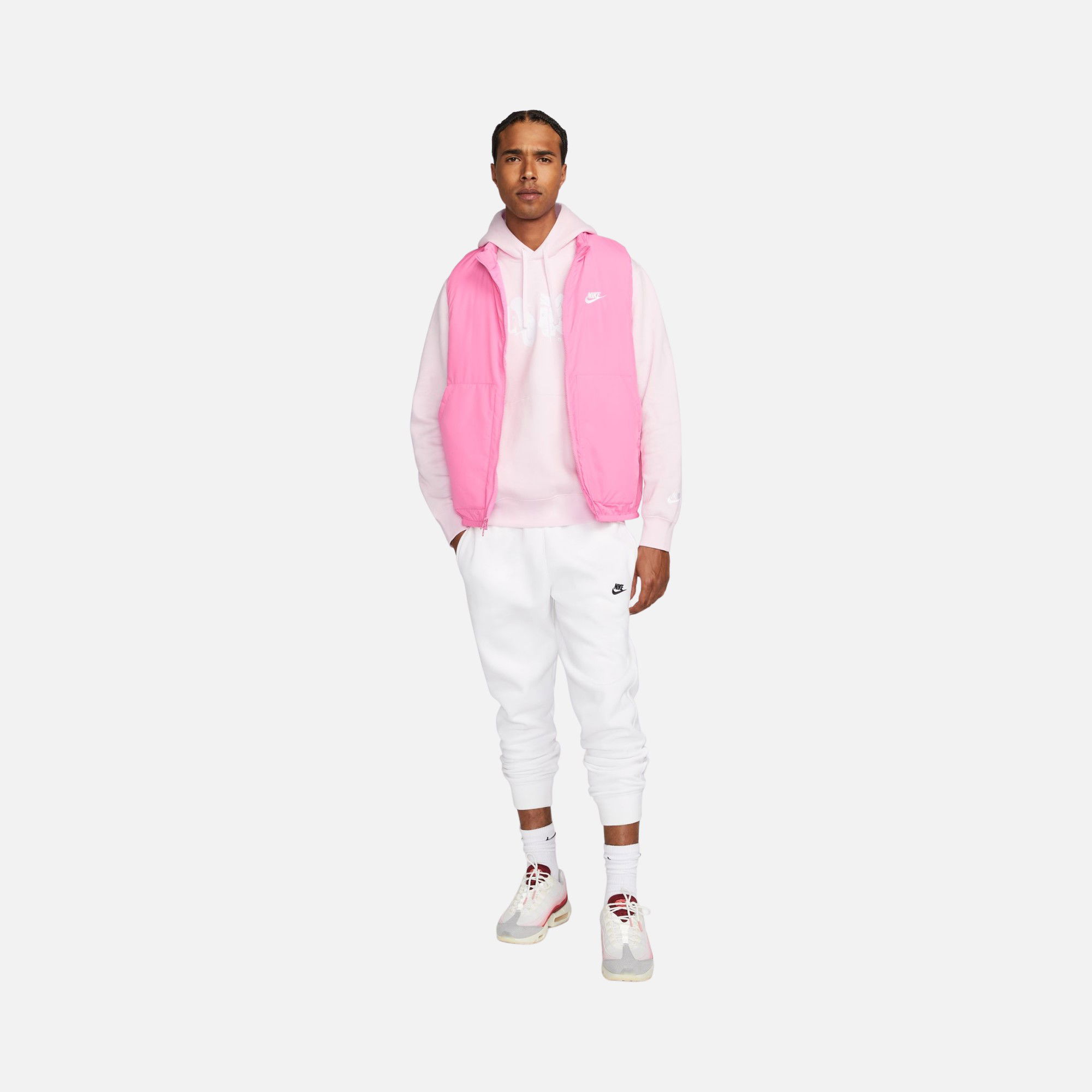 Nike Sportswear Therma-Fit Club Woven Insulated Full-Zip Erkek Yelek