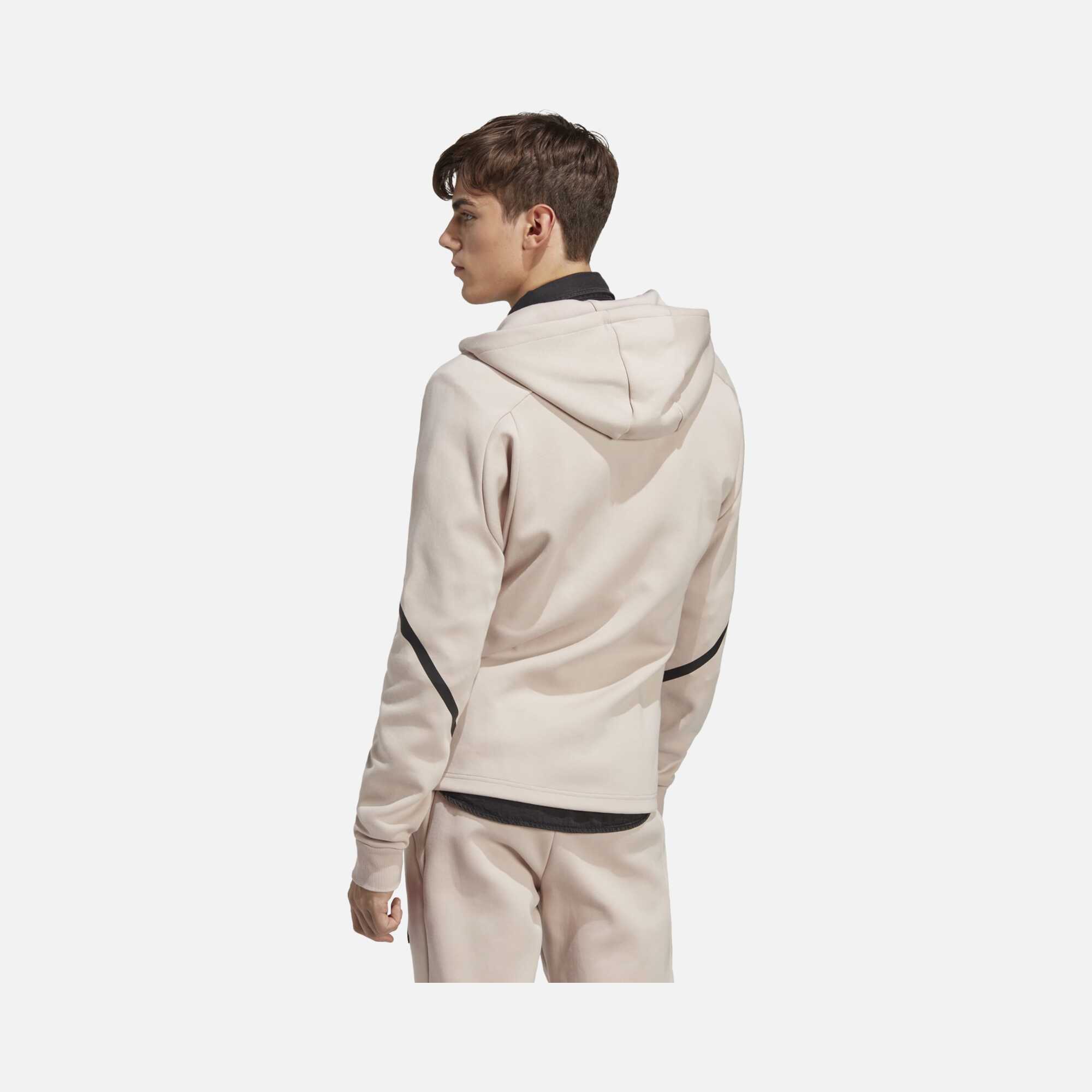 adidas Designed for Gameday Full-Zip Hoodie Training Erkek Sweatshirt