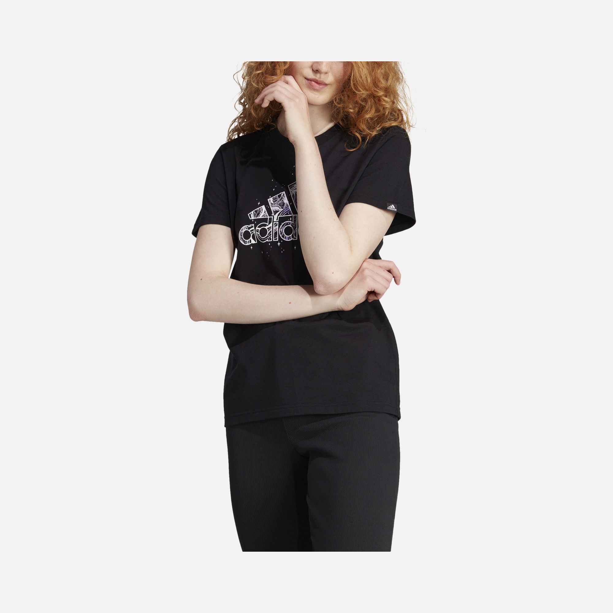 adidas Sportswear Mystic Nature Graphic Logo Short-Sleeve Kadın Tişört