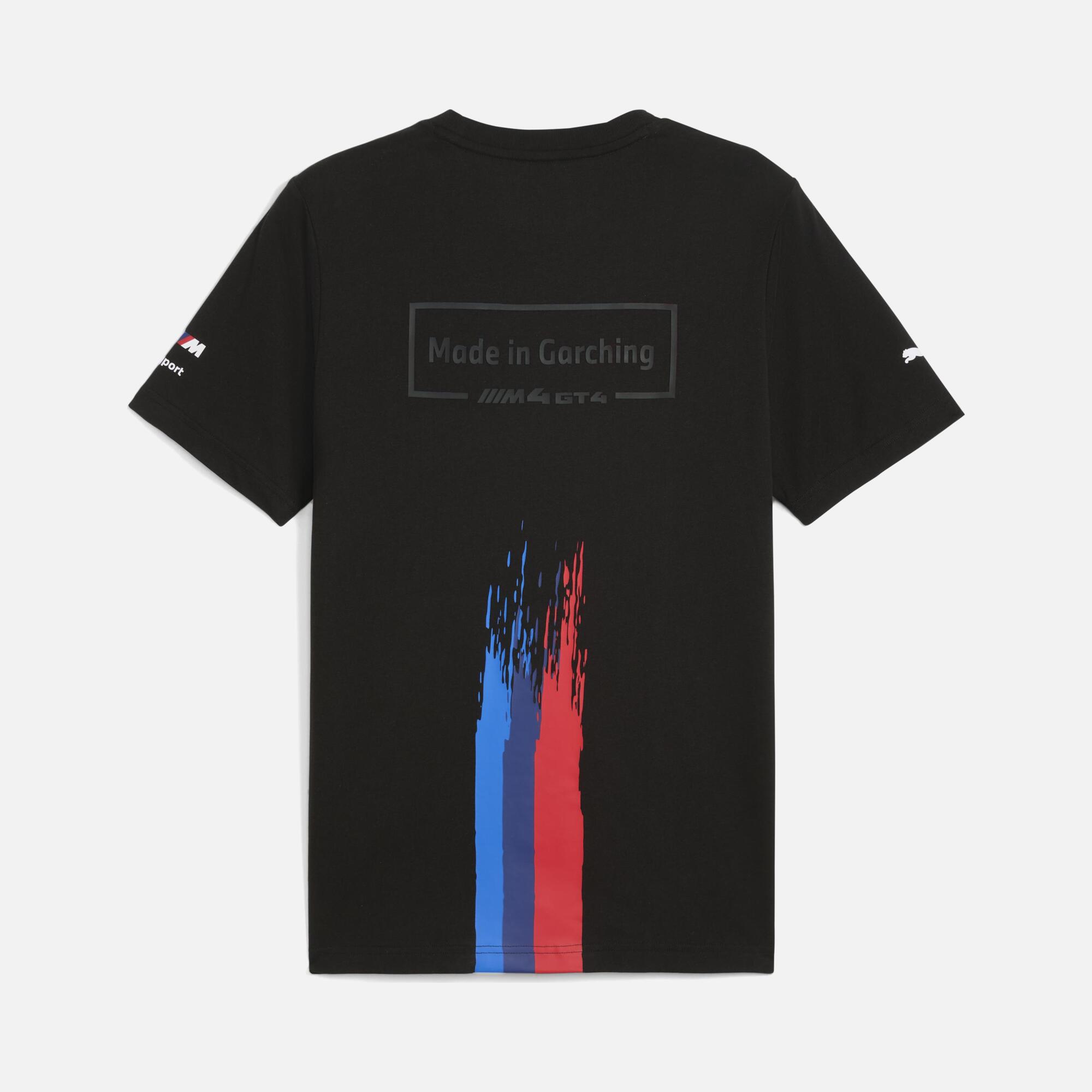 Puma BMW M Motorsport ''Inspired by Hybrid V8'' Regular-Fit Short-Sleeve Erkek Tişört