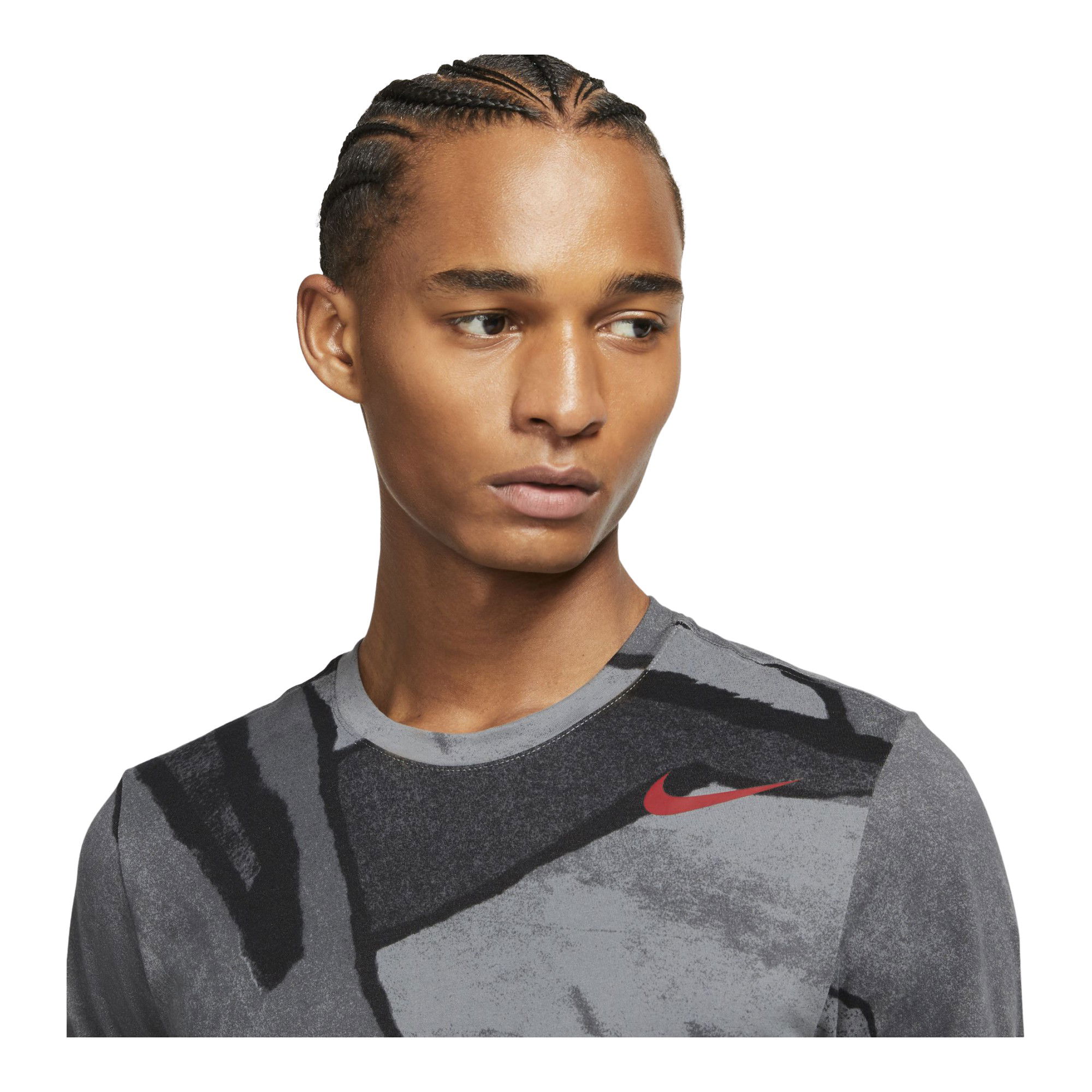 Nike Dri-Fit Printed Training Short-Sleeve Erkek Tişört