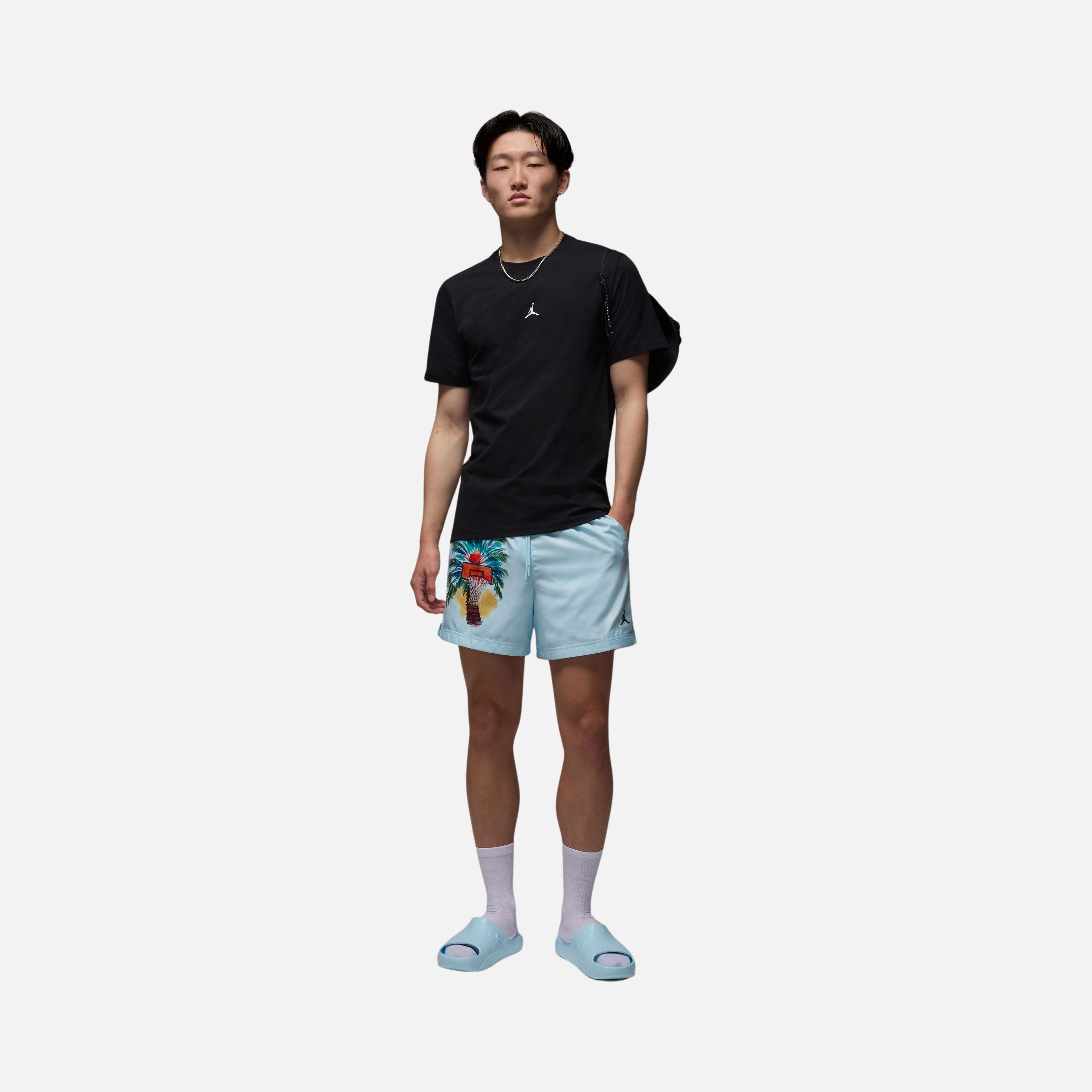 Nike MJ Flt Ess Gfx Jm Ss Crew Erkek Tişört