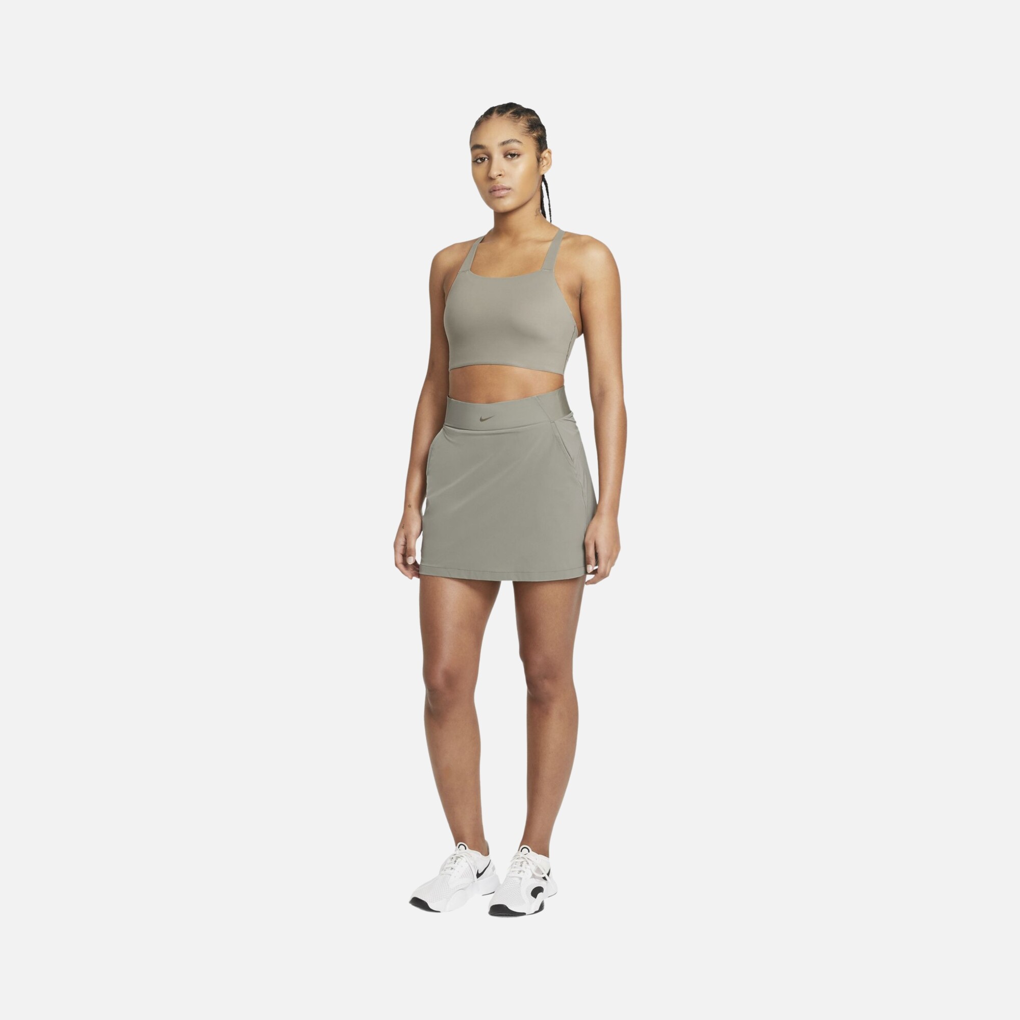 Nike Swoosh Luxe Medium Support Sports Training Kadın Bra