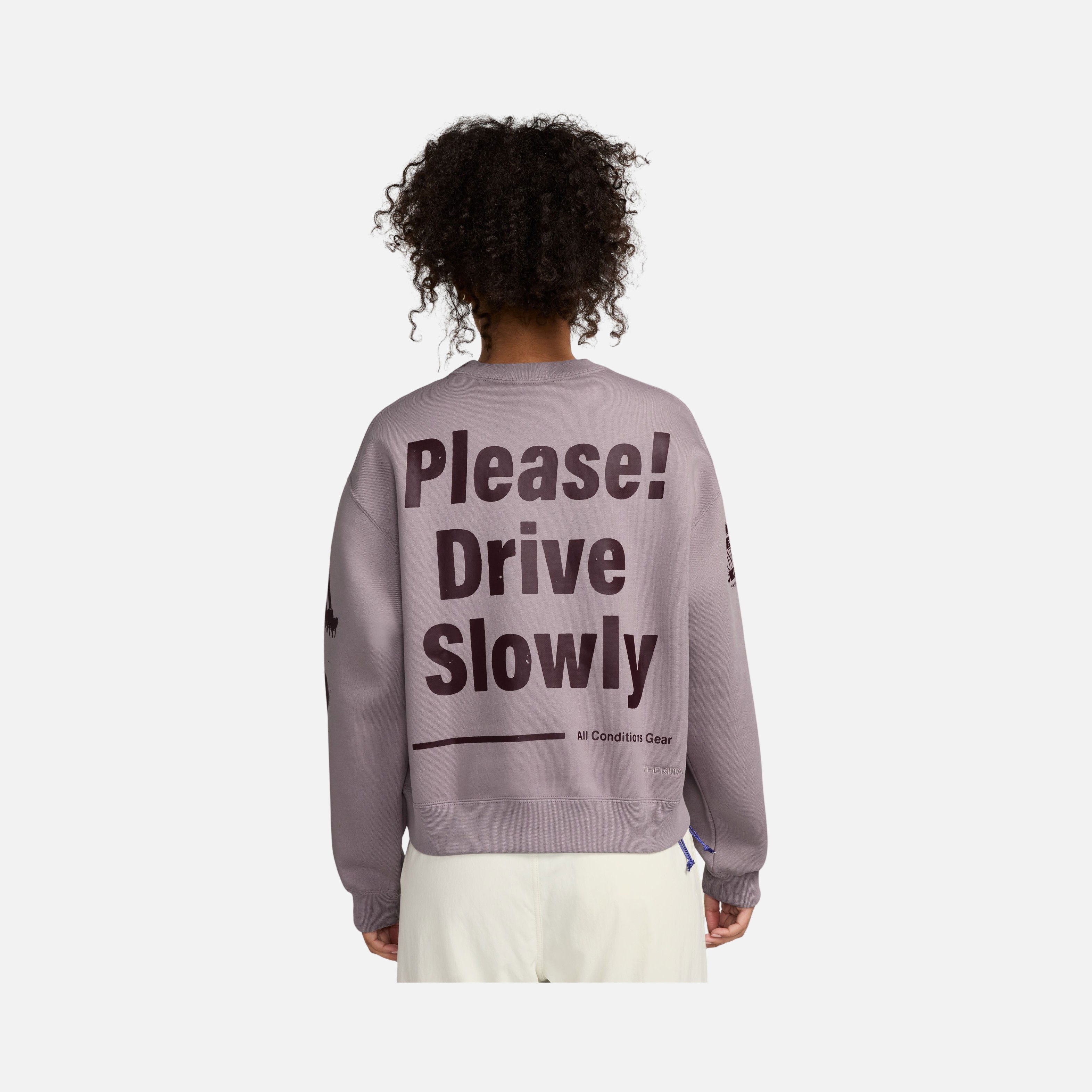 Nike Sportswear ACG "Tuff Fleece" Therma-Fit Repel Crew Kadın Sweatshirt
