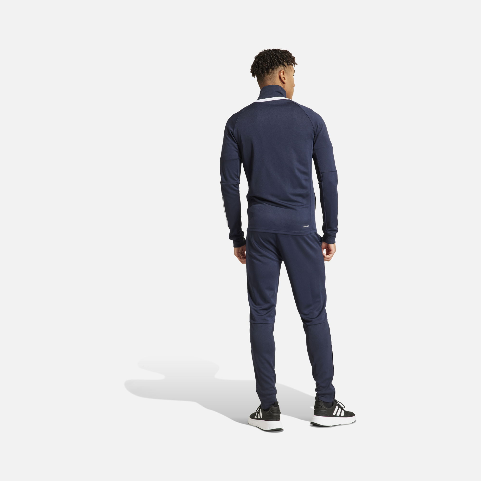 adidas Aeroready Sereno Conjunto Deportivo 3-Stripes Full-Zip  Zippered Leg Erkek Eşofman Takımı
