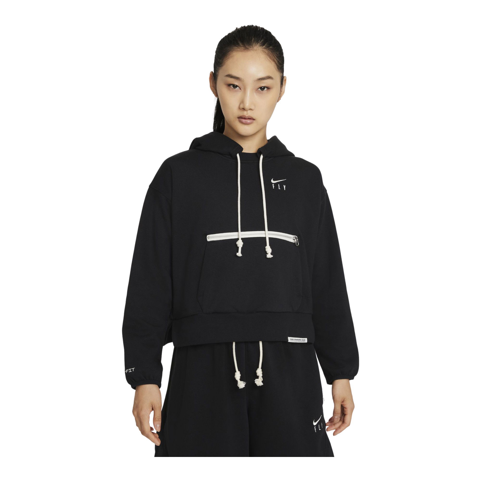 Nike Dri-Fit Swoosh Fly Standard Issue Pullover Hoodie Kadın Sweatshirt