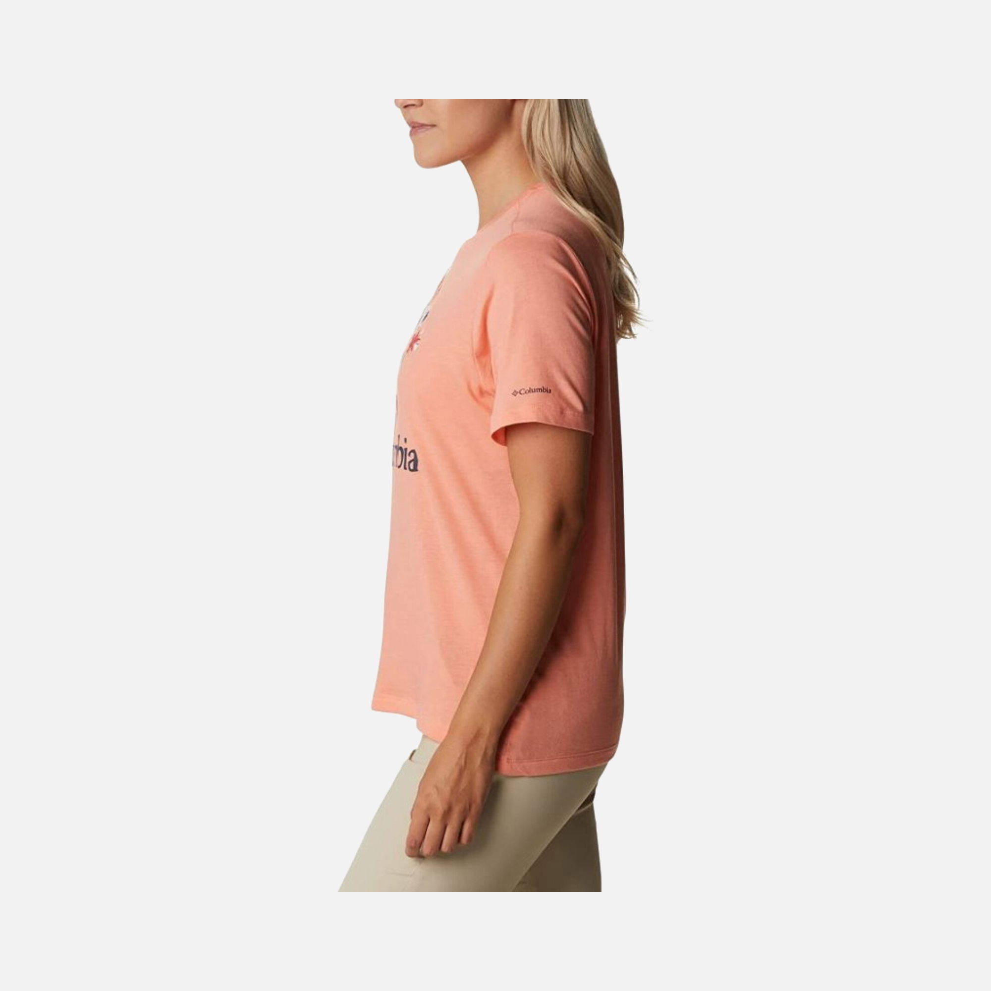 Columbia CSC Lakeshore Flora Short-Sleeve Kadın Tişört