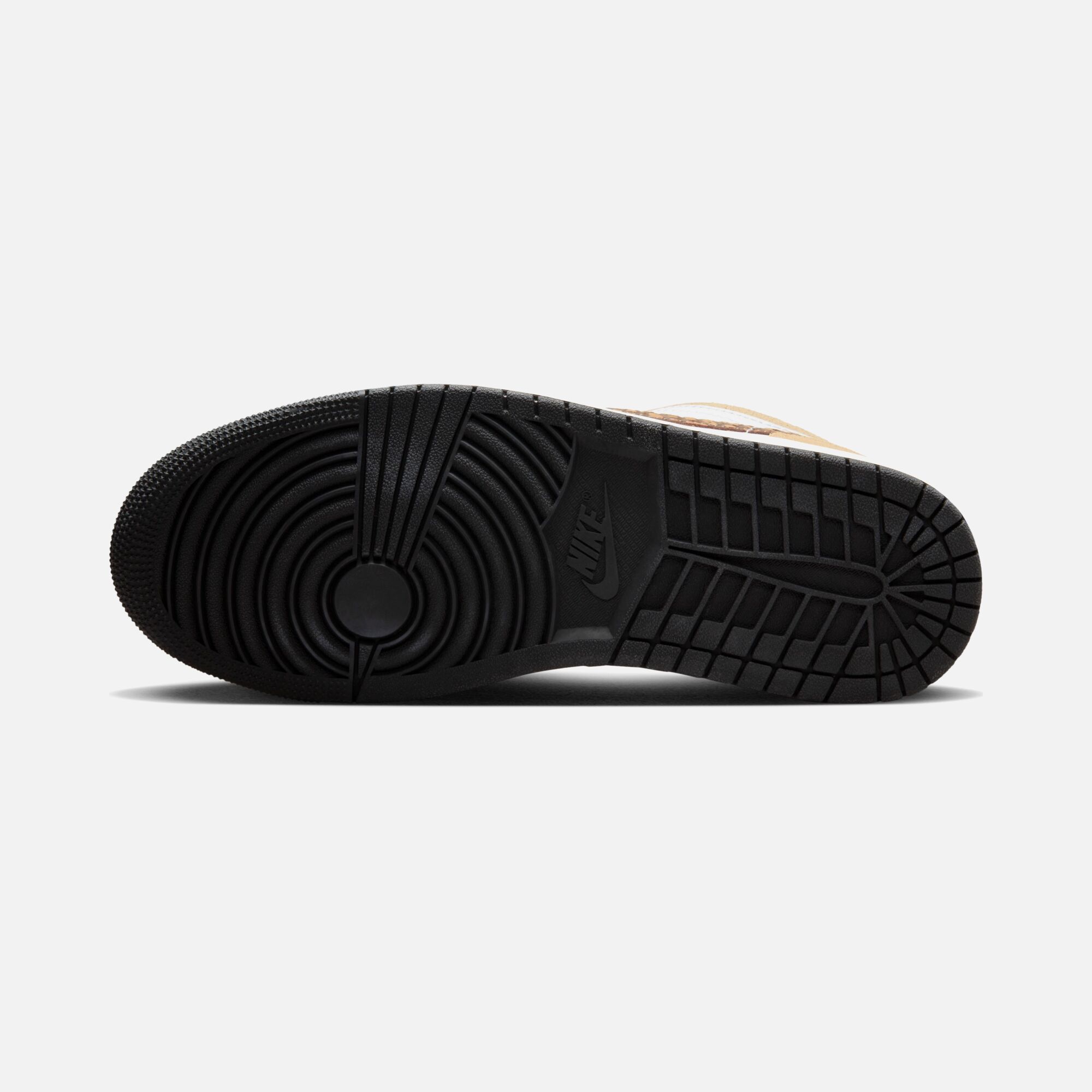 Air Jordan 1 Low SE ''Elephant Printed Swoosh and Gold Jumpman'' Erkek Spor Ayakkabı