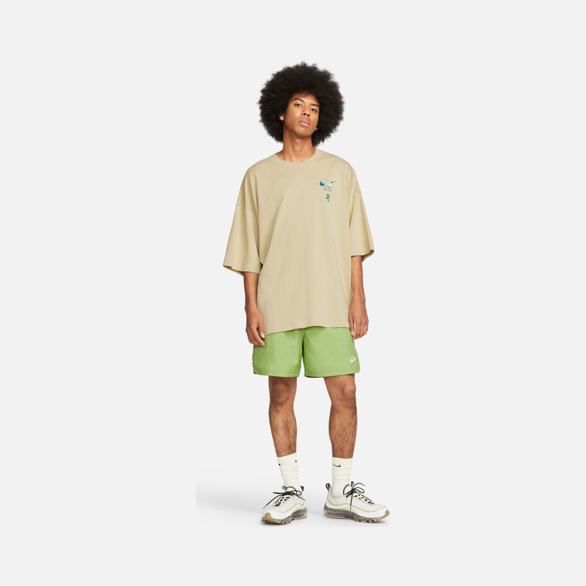 Nike Sportswear Sole Food Graphic Oversized Short-Sleeve Erkek Tişört