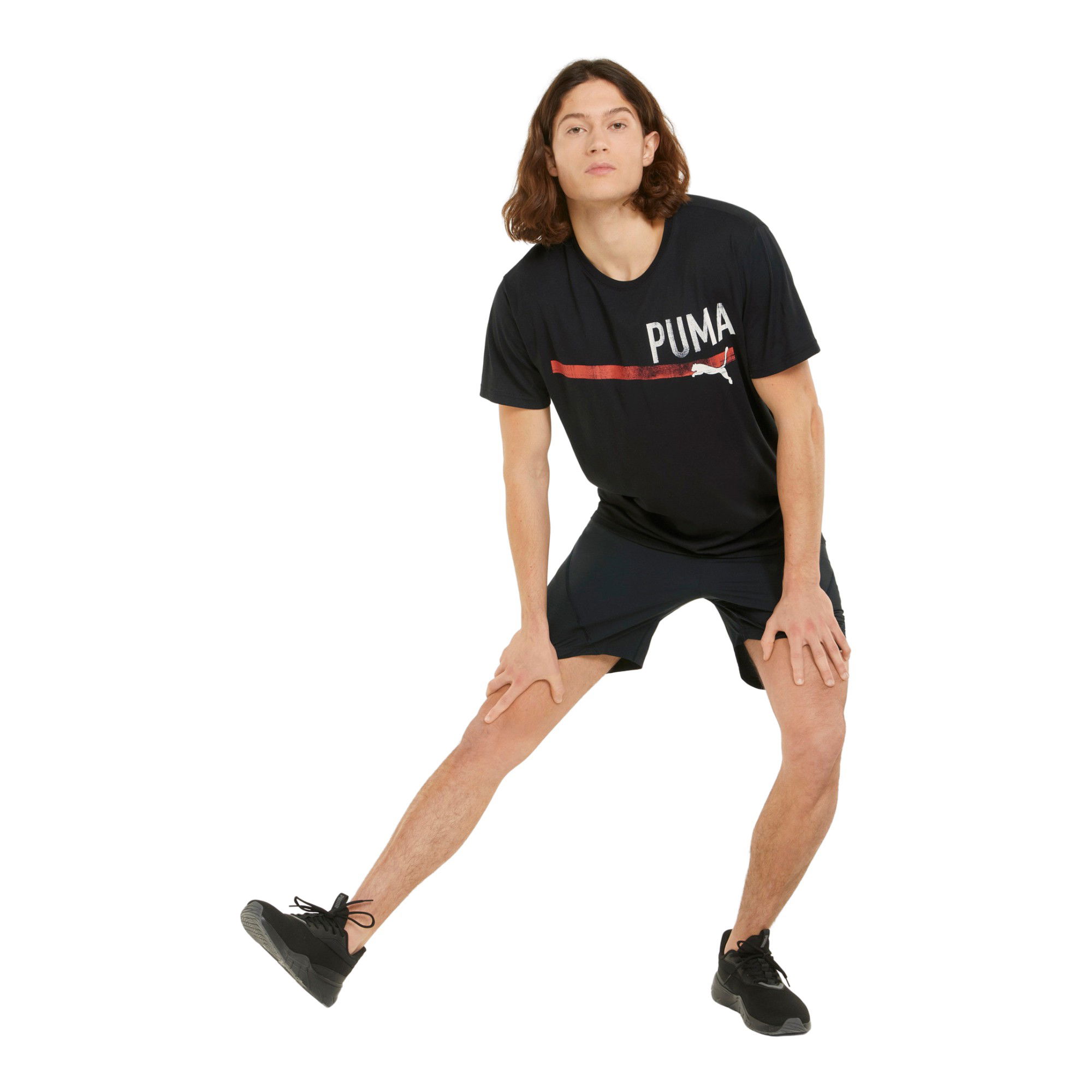 Puma Performance Graphic Branded Training Short-Sleeve Erkek Tişört