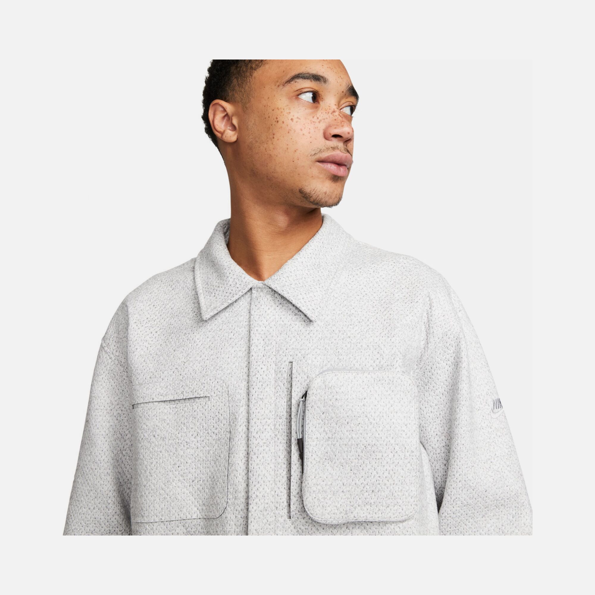 Nike Sportswear Therma-Fit ADV WRKR Forward Full-Snap Fastener Erkek Ceket