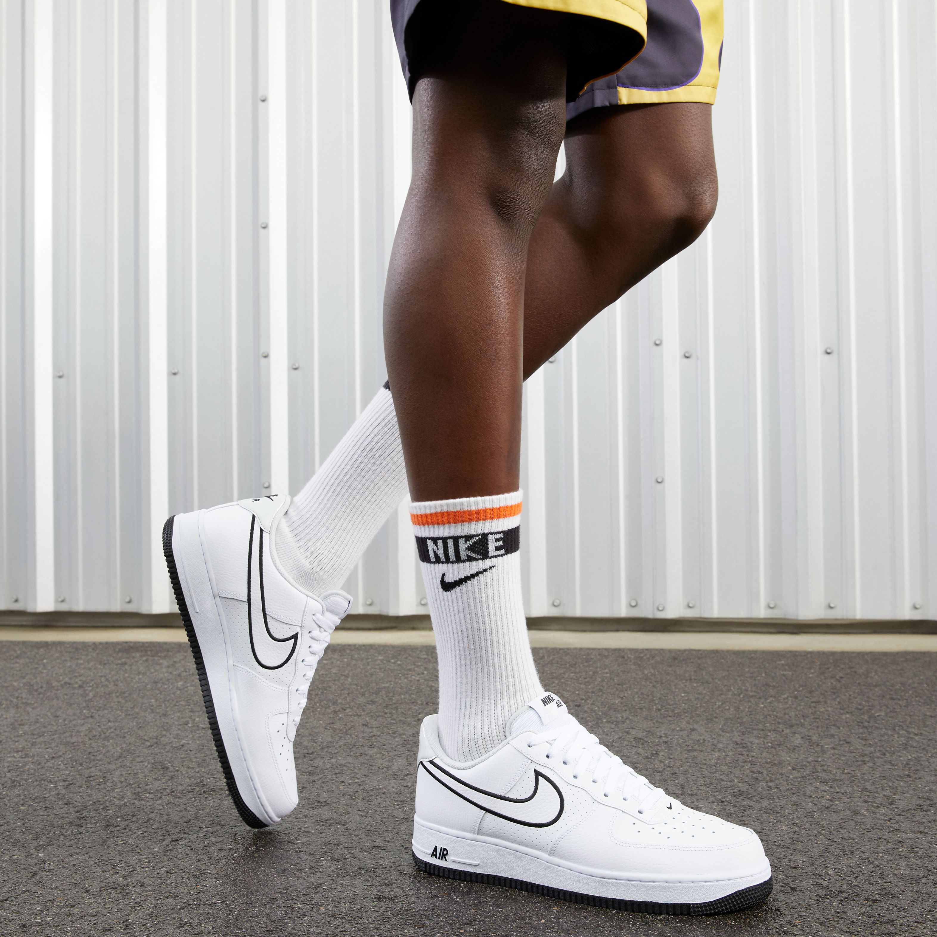 Nike Air Force 1 '07 ''Embroidered Swoosh'' Erkek Spor Ayakkabı