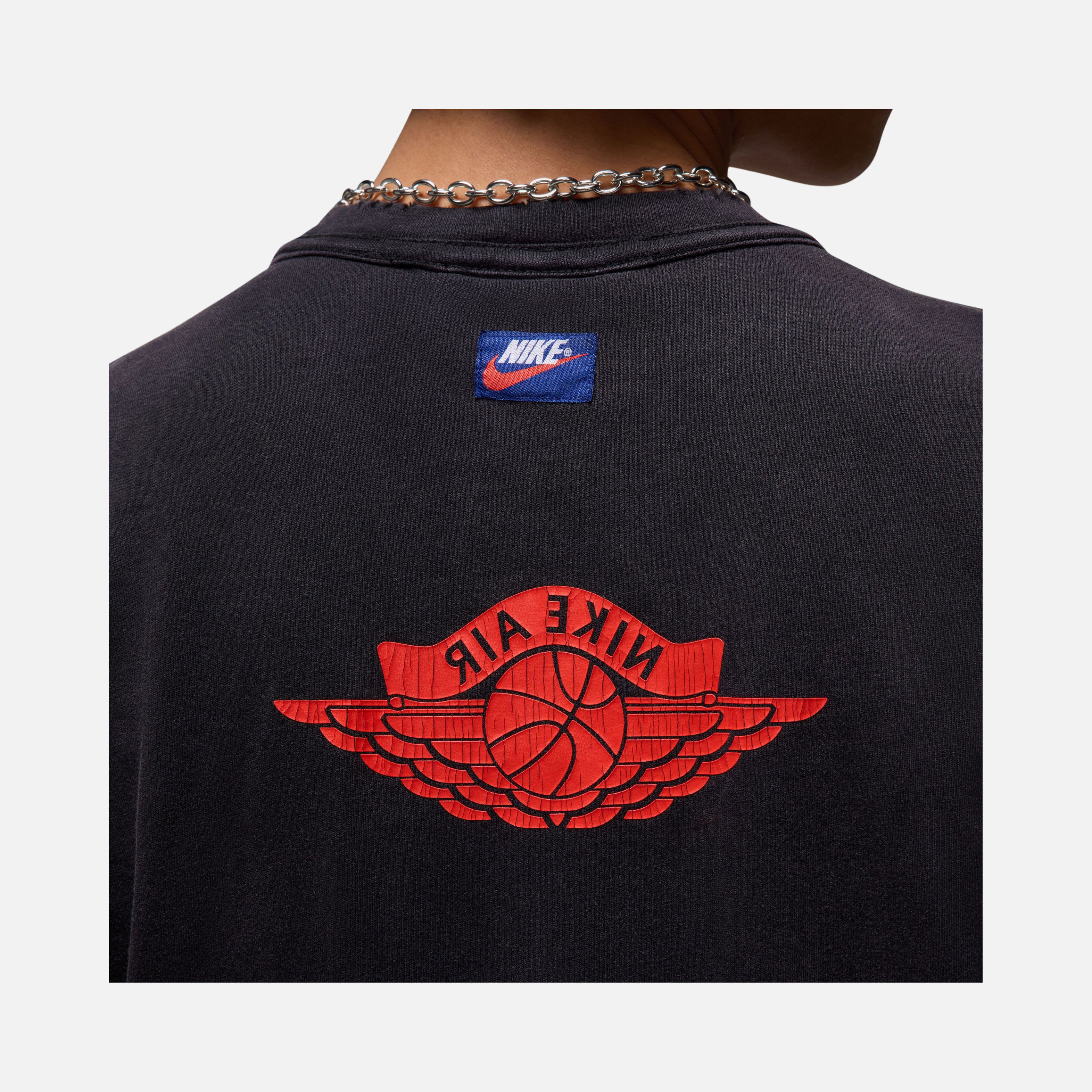 Nike Michael Jordan Rare Air Washed Fabric 85 Crew Basketball Short-Sleeve Erkek Tişört