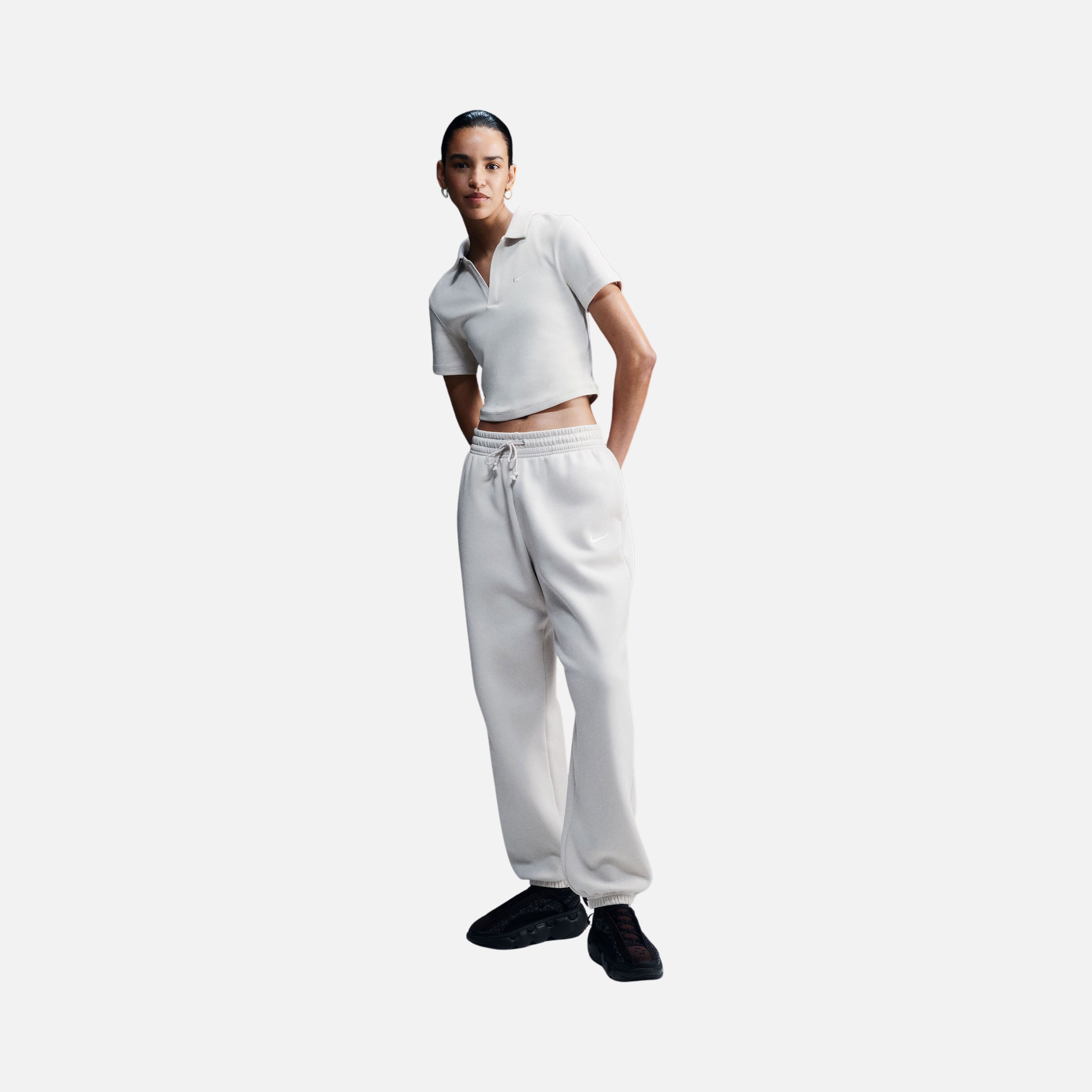 Nike Sportswear Phoenix Fleece High-Waisted Oversized Kadın Eşofman Altı