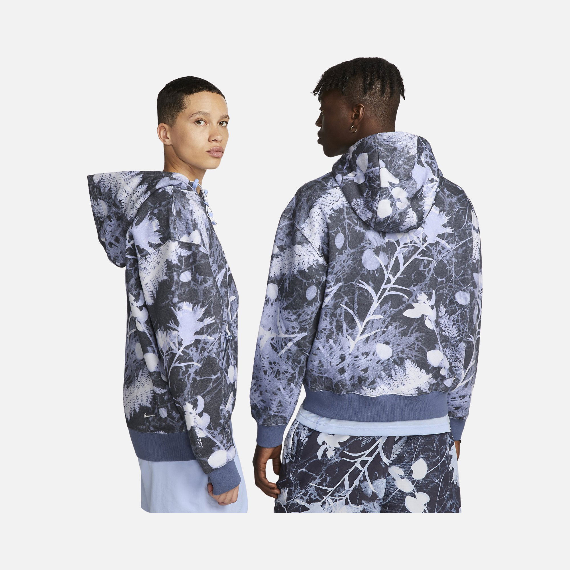 Nike Sportswear ACG Therma-Fit Fleece All-Over Print Hoodie Erkek Sweatshirt