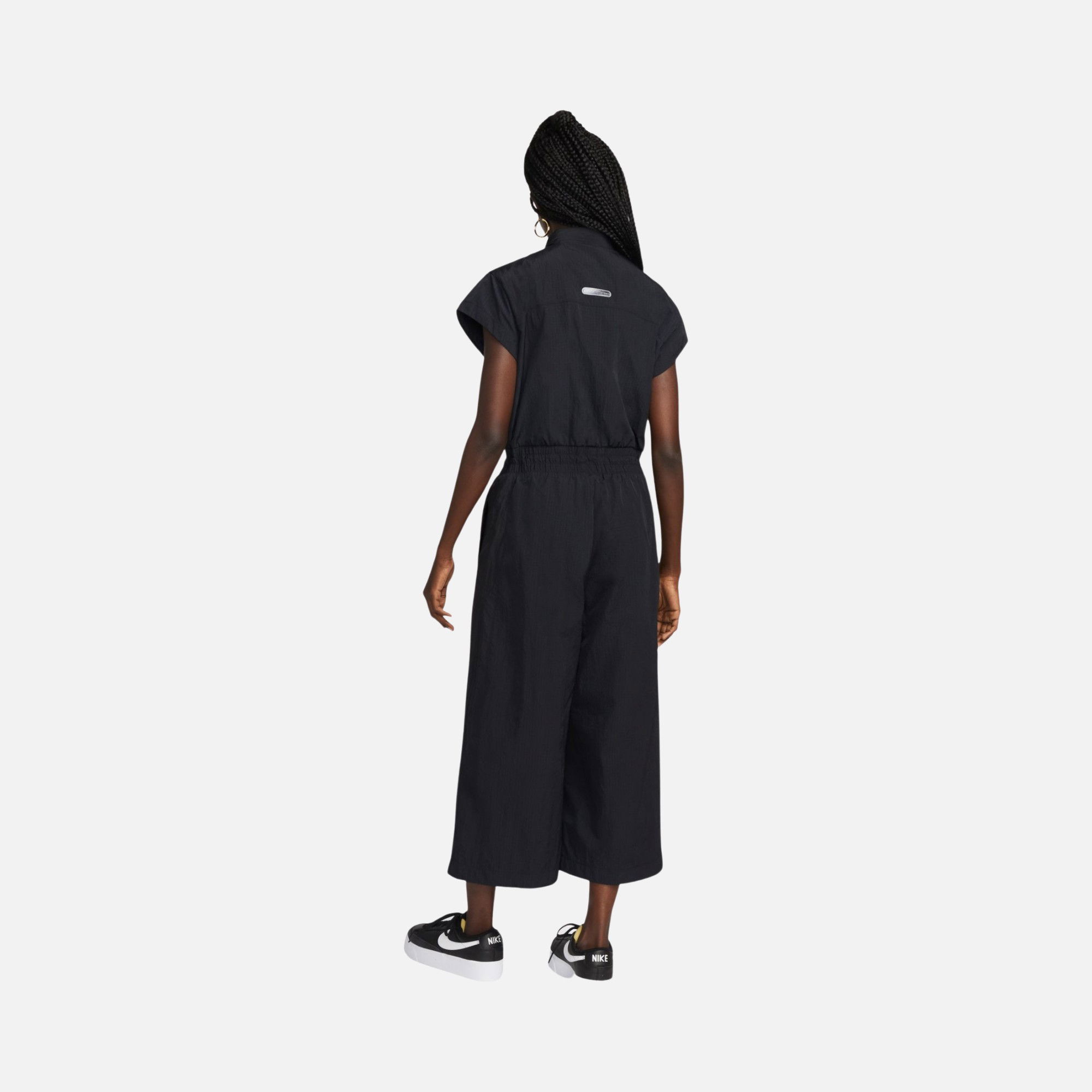 Nike Sportswear Swoosh Pack Woven Full-Zip Short-Sleeve Kadın Tulum