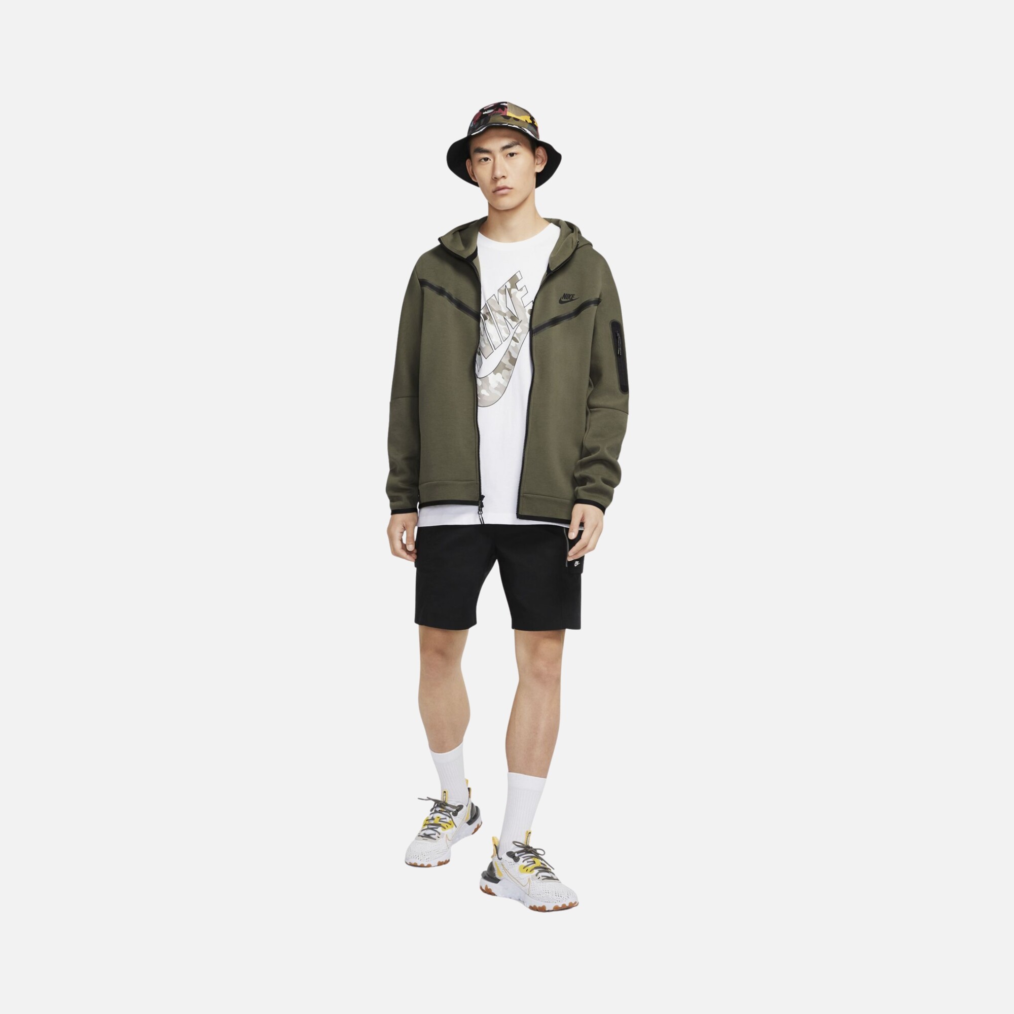 Nike Sportswear Tech Fleece Full-Zip Hoodie Erkek Sweatshirt