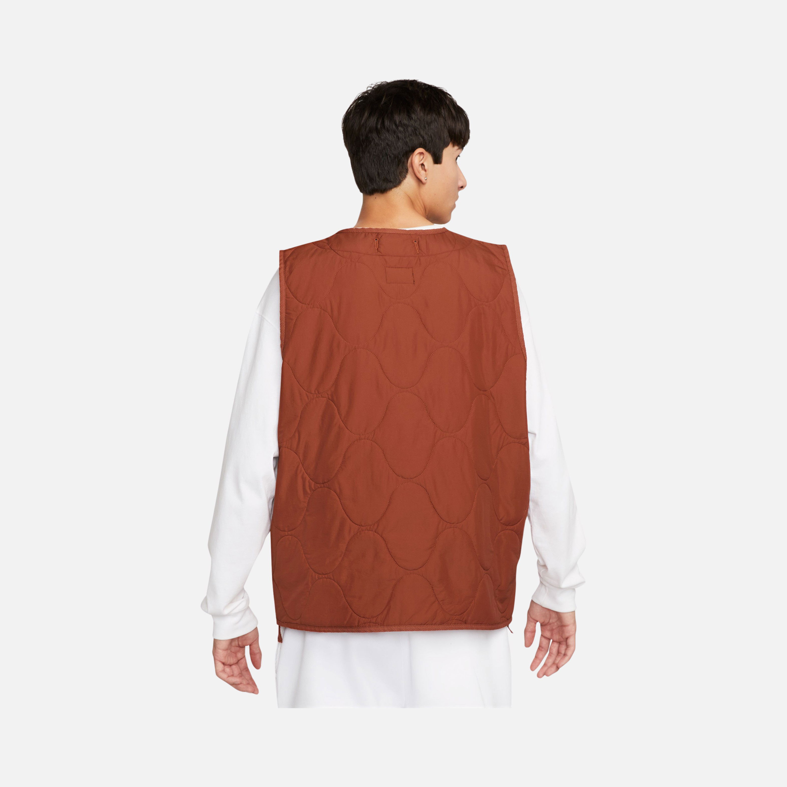 Nike Life Woven Insulated Military Quilted Full Button Erkek Yelek