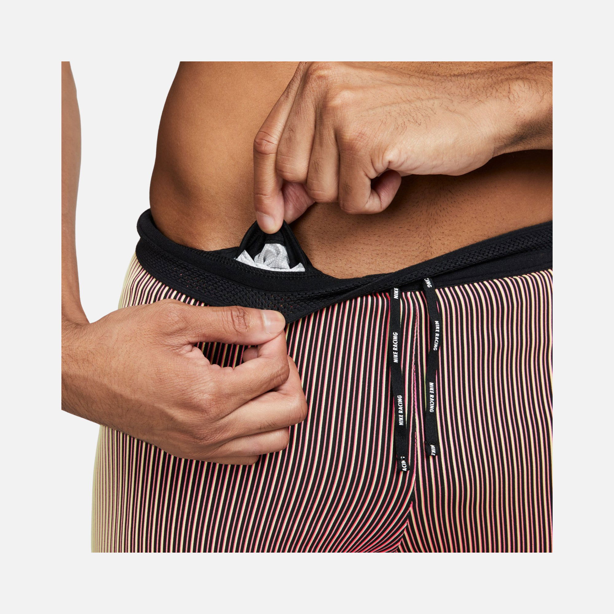 Nike Dri-Fit ADV AeroSwift 1/2-Length Running Racing Erkek Tayt