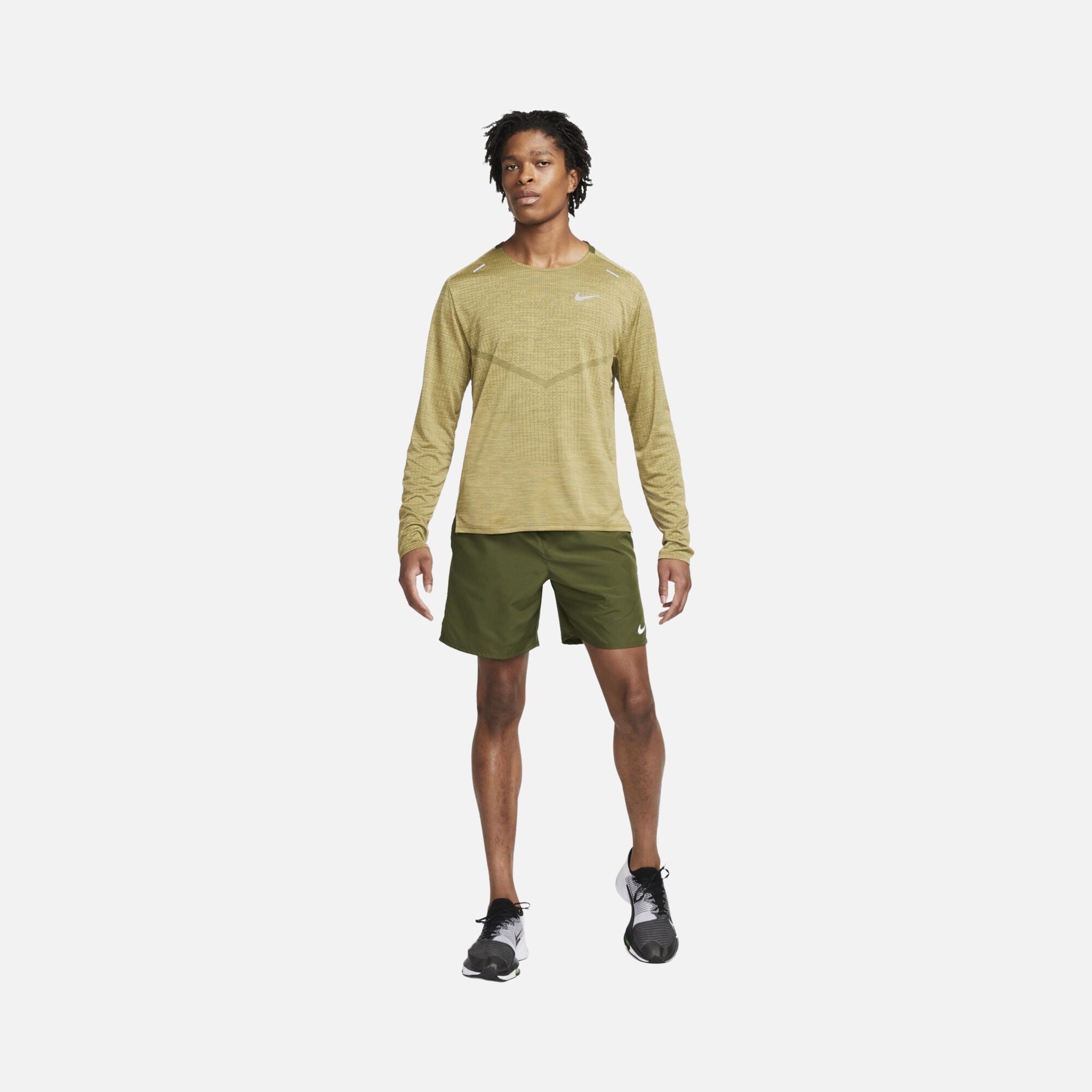 Nike Dri-Fit ADV Techknit Ultra Long-Sleeve Running Erkek Tişört