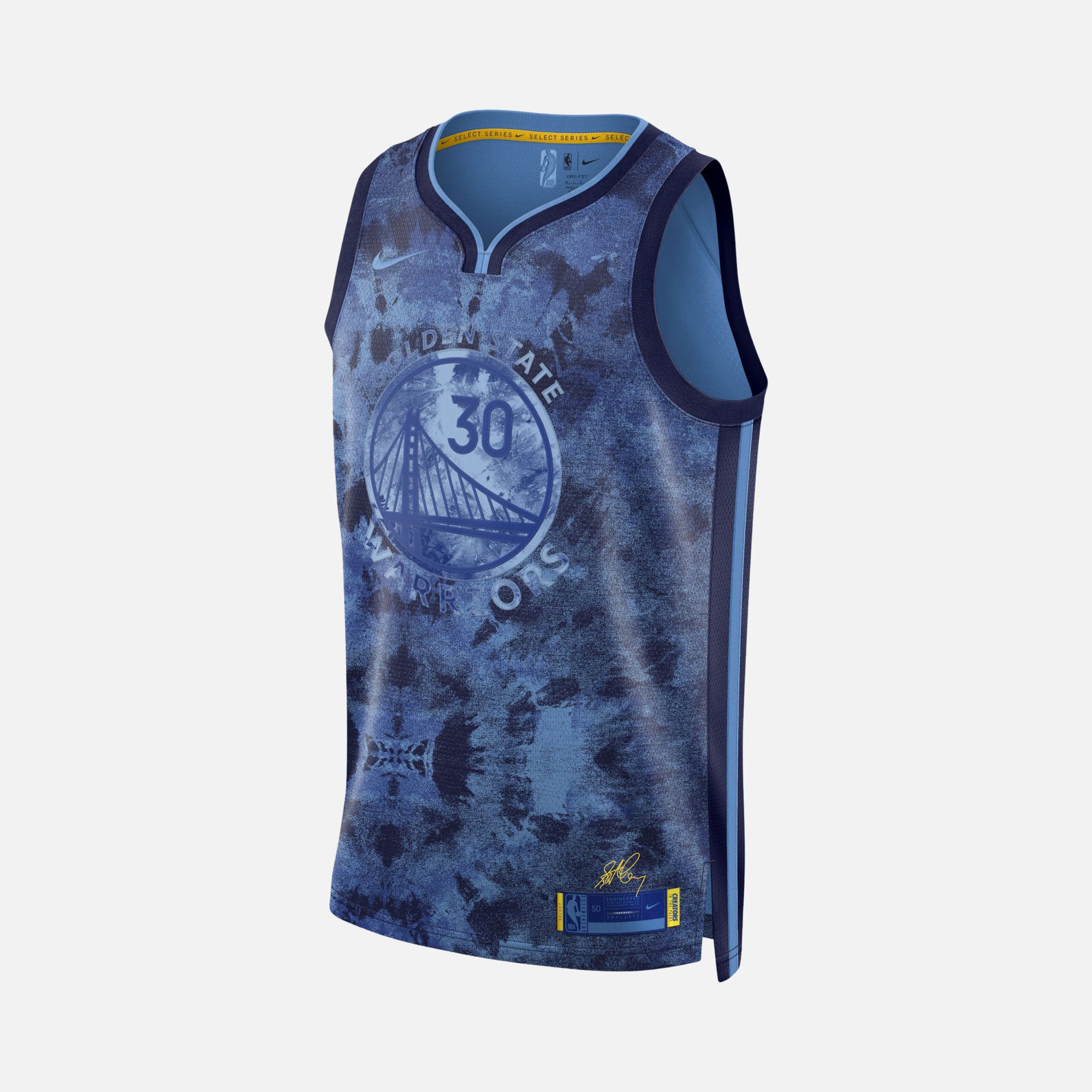 Nike Stephen Curry Golden State Warriors 2022-2023 Select Series Basketball Erkek Forma