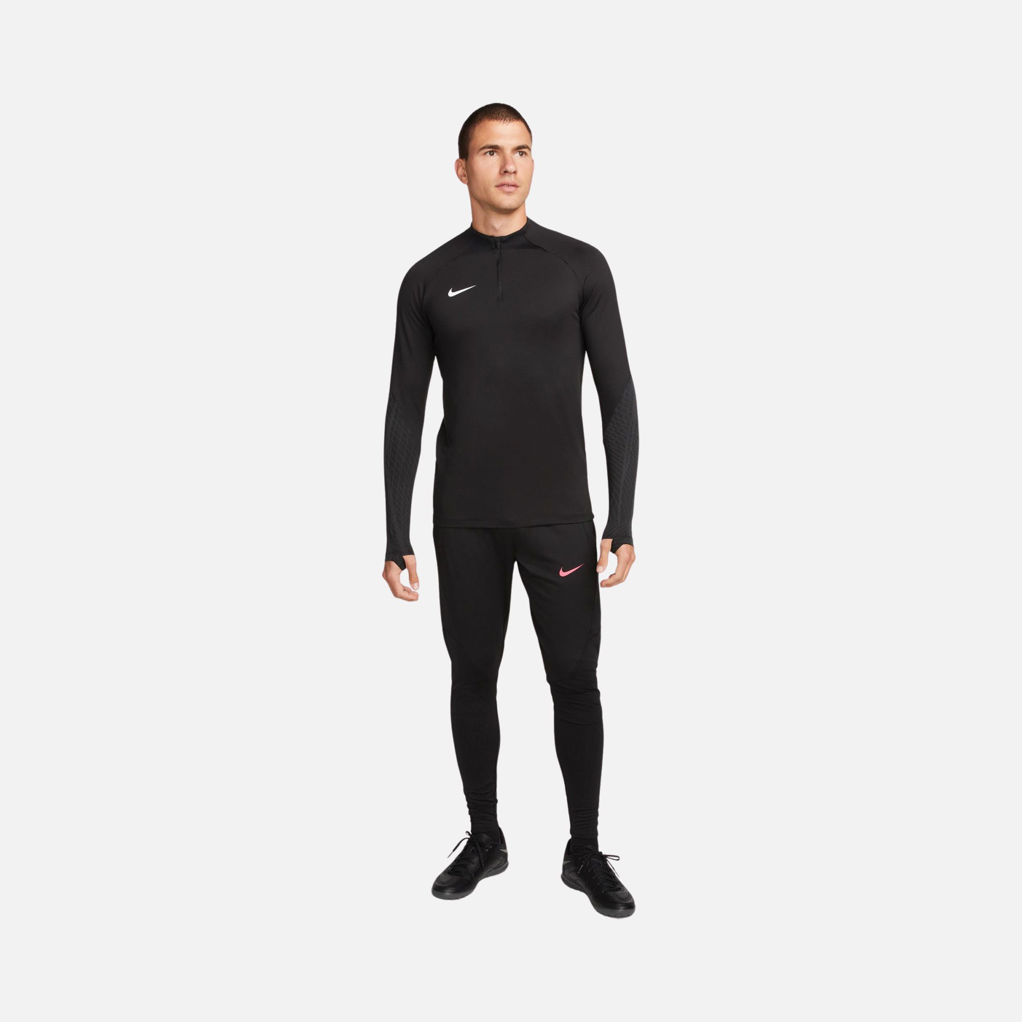 Nike Dri-Fit Strike Football Drill Top Half-Zip Long-Sleeve Erkek Tişört
