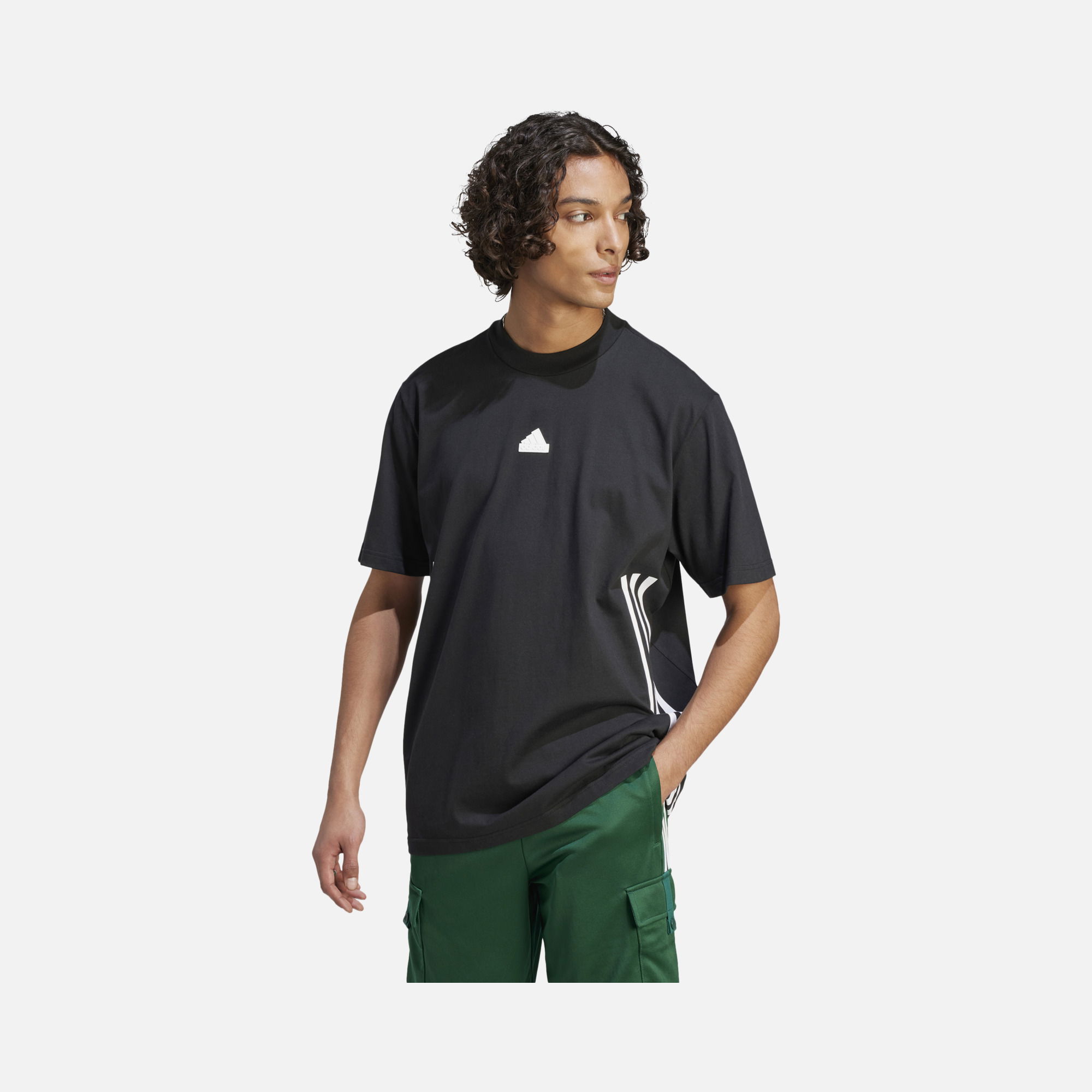 adidas Sportswear Future Icons 3-Stripes Short-Sleeve Erkek Tişört