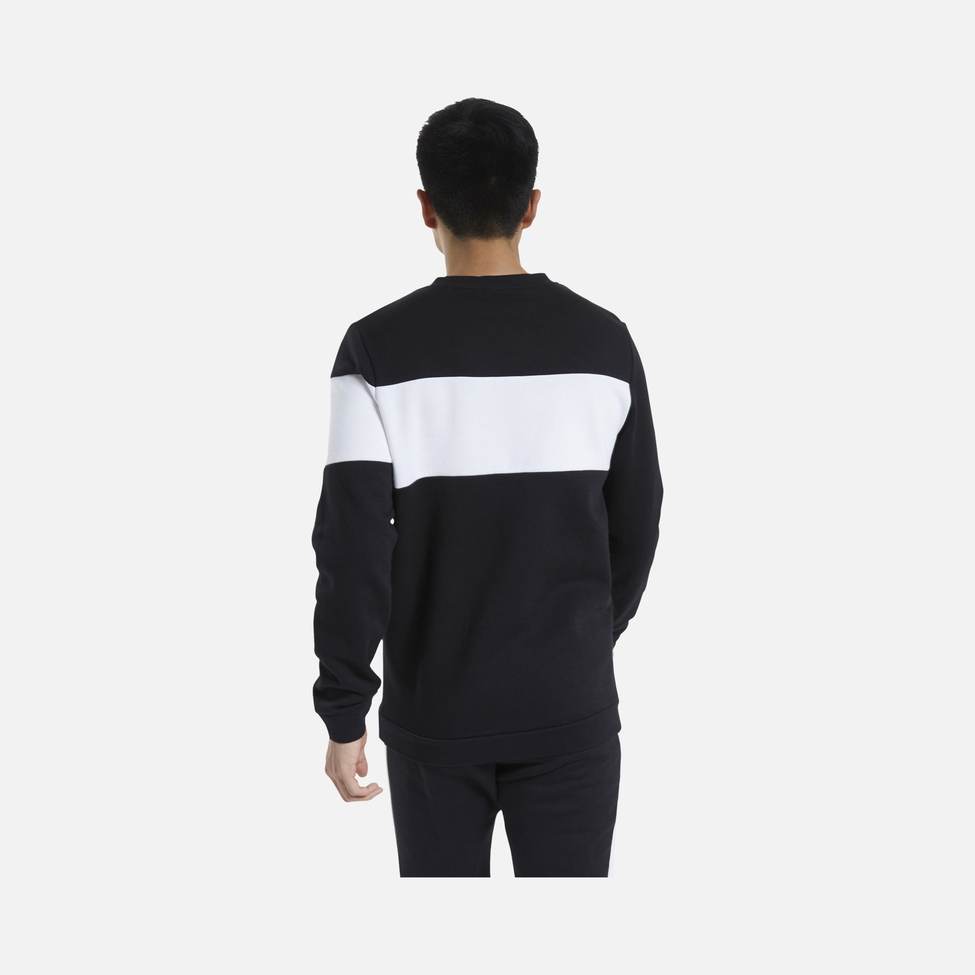 Reebok Training Essentials Fleece Crew Erkek Sweatshirt