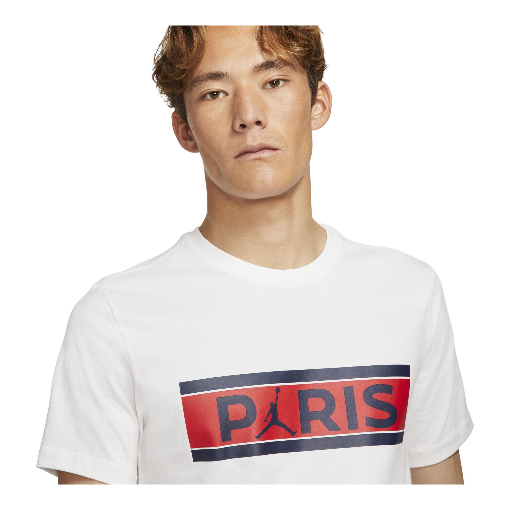 Nike Jordan Paris Saint Germain Wordmark Short-Sleeve Erkek Tişört
