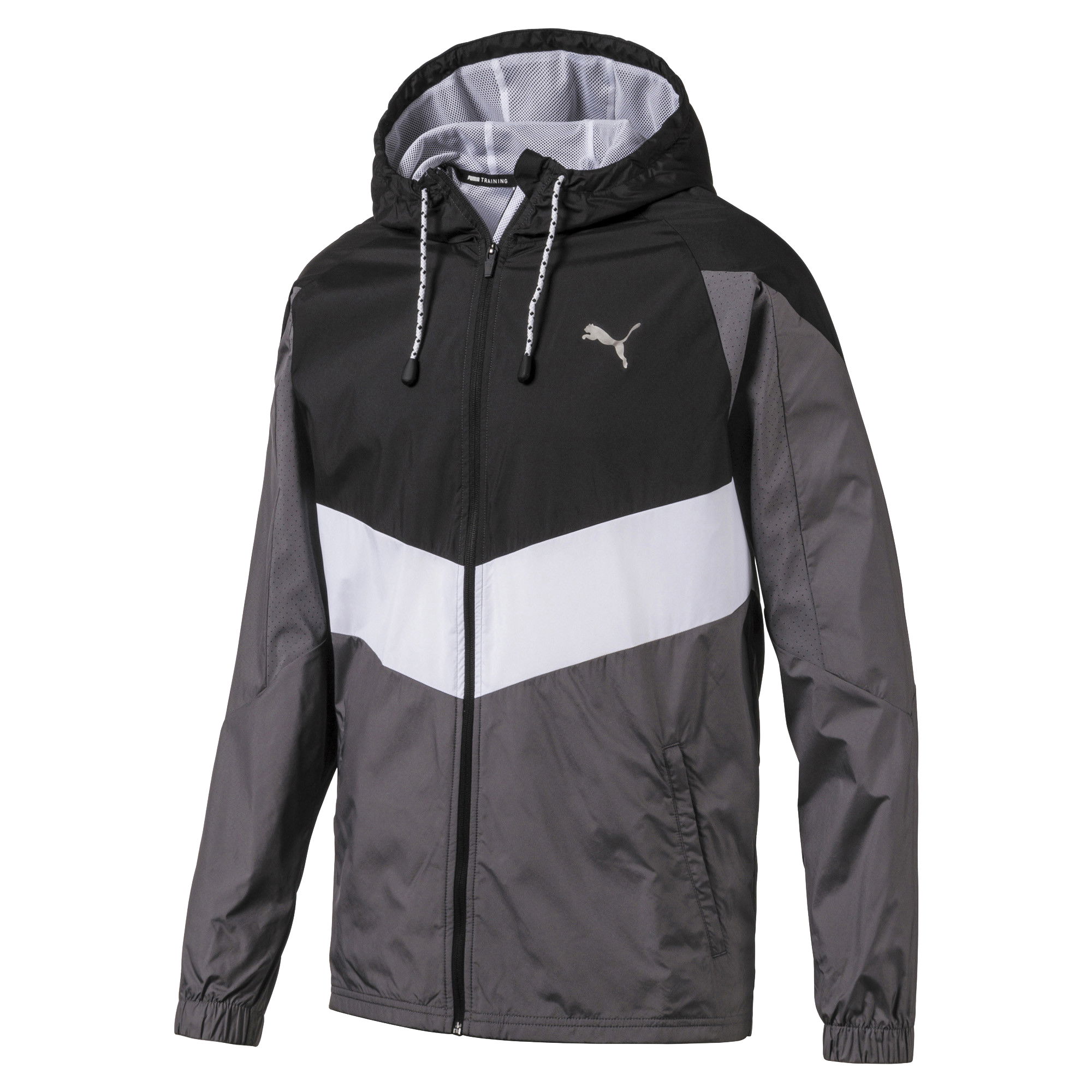 Puma Reactive Woven Training Full-Zip Hoodie Erkek Ceket