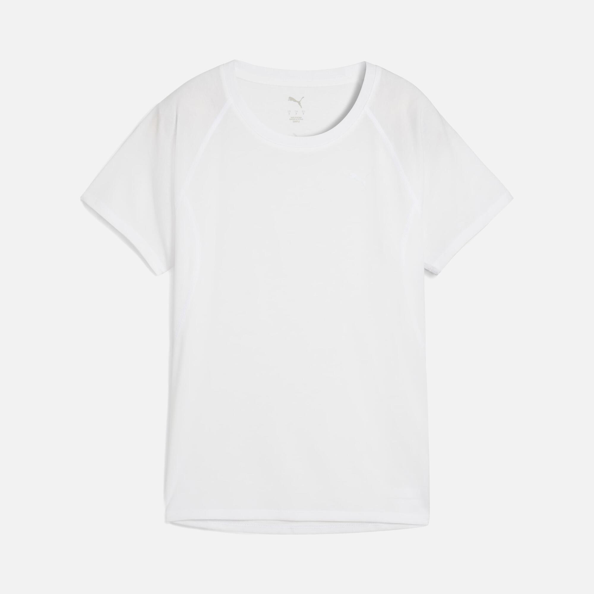 Puma Run Velocity Tri Blend Running Short-Sleeve Kadın Tişört