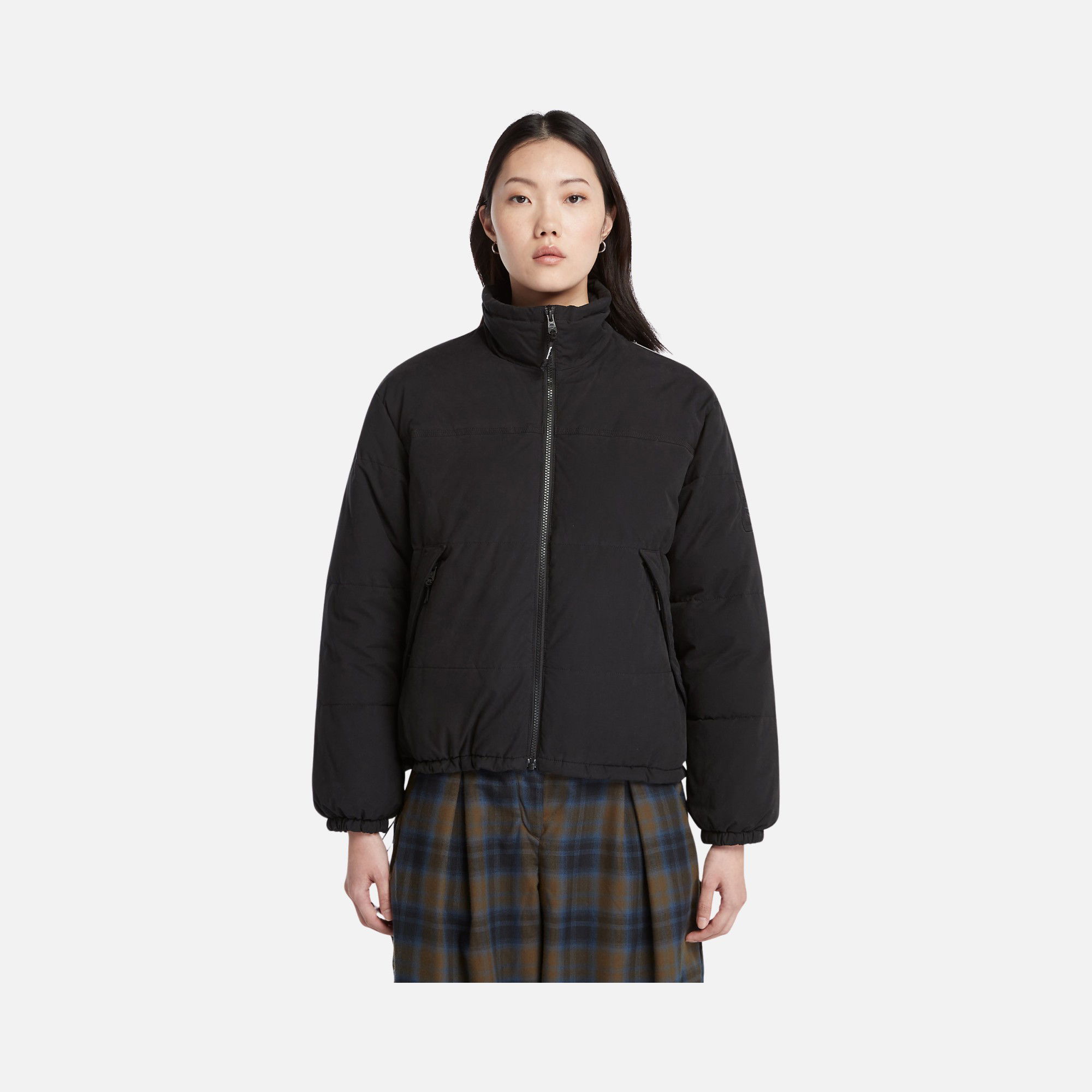 Timberland Sportswear Synthetic Insulated Puffer Full-Zip Hoodie Kadın Ceket