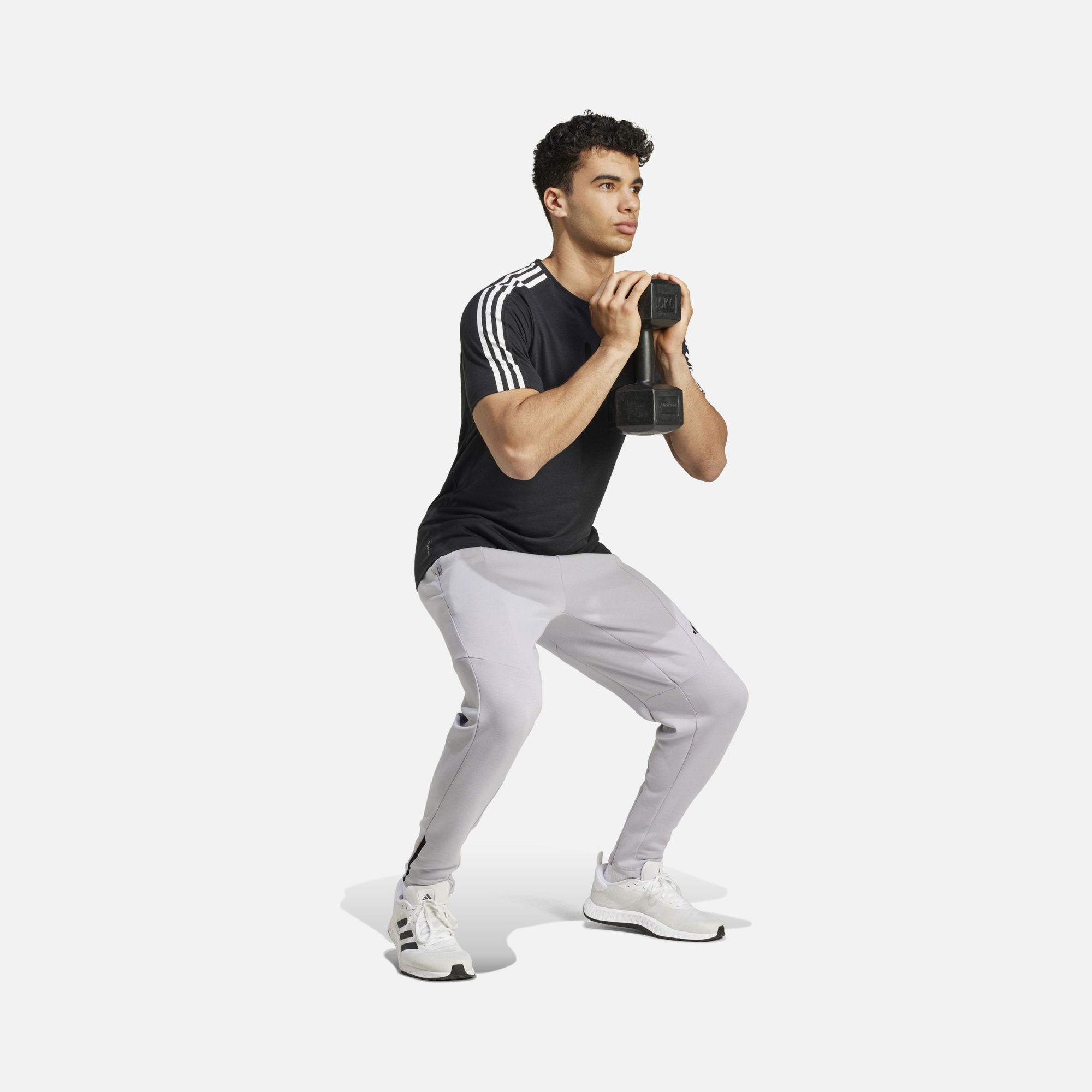 adidas Designed for Training Knit Regular-Fit Gym Erkek Eşofman Altı