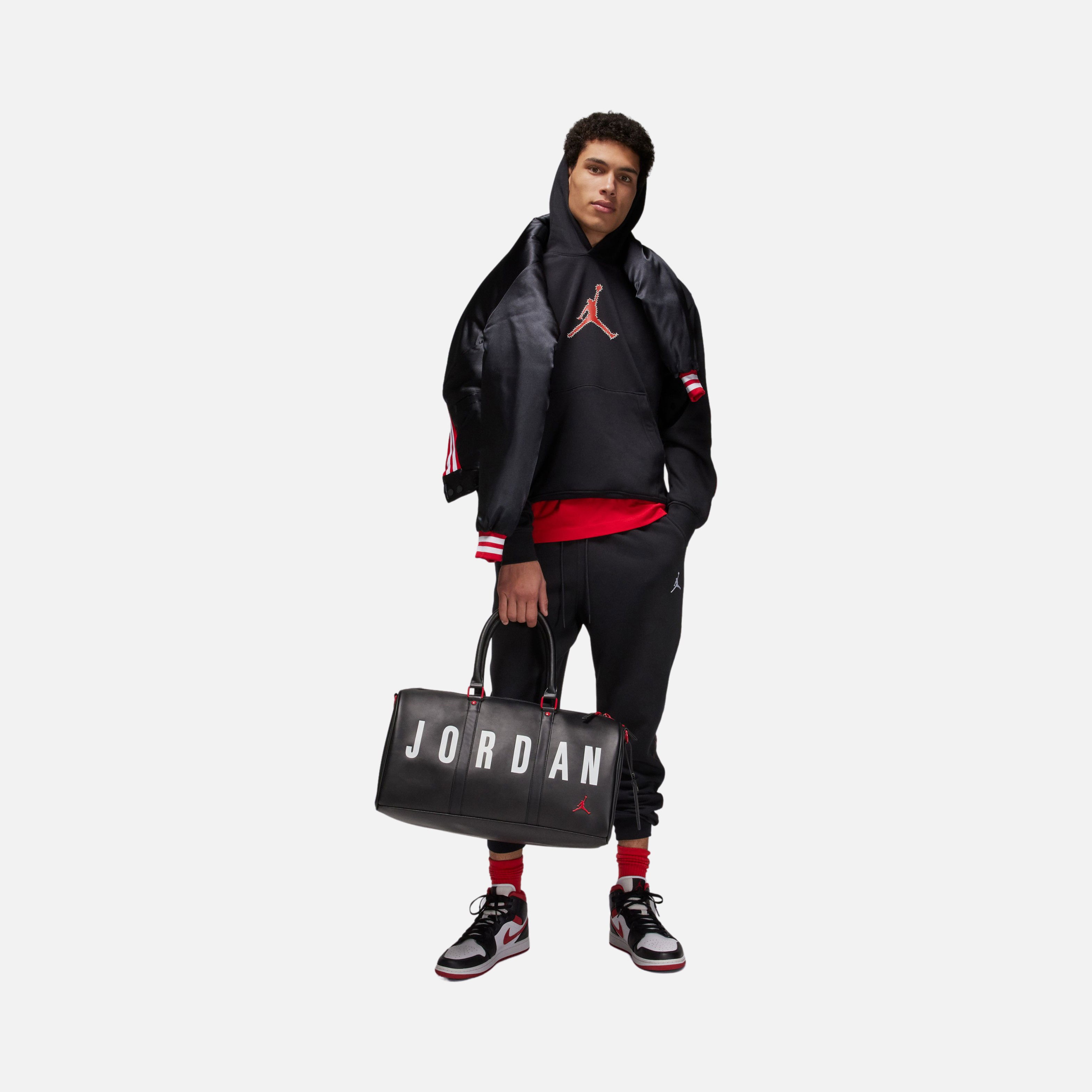 Nike Jordan Flight MVP Fleece Pullover Hoodie SS24 Erkek Sweatshirt