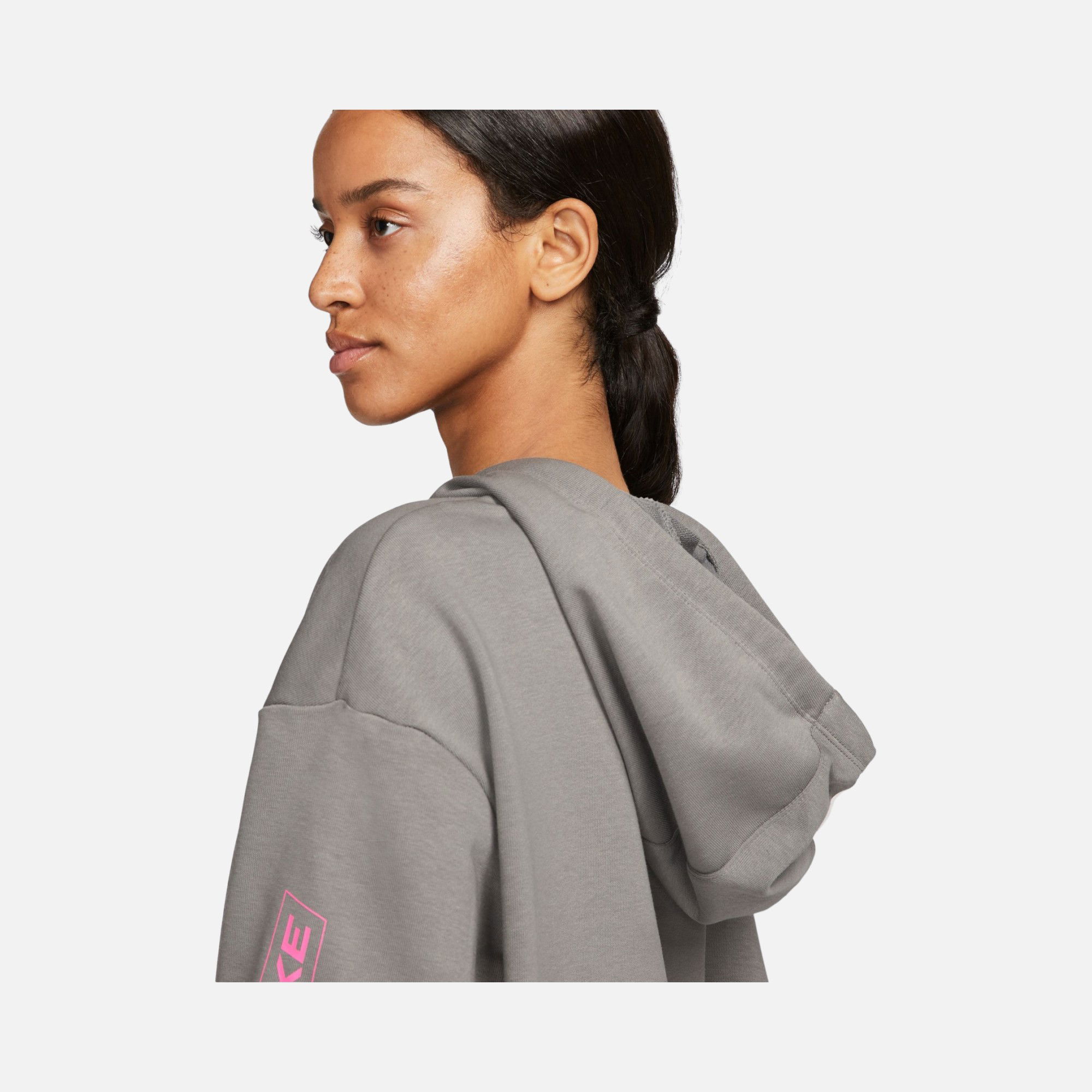 Nike Pro Dri-Fit Get Fit Graphic Hoodie Kadın Sweatshirt