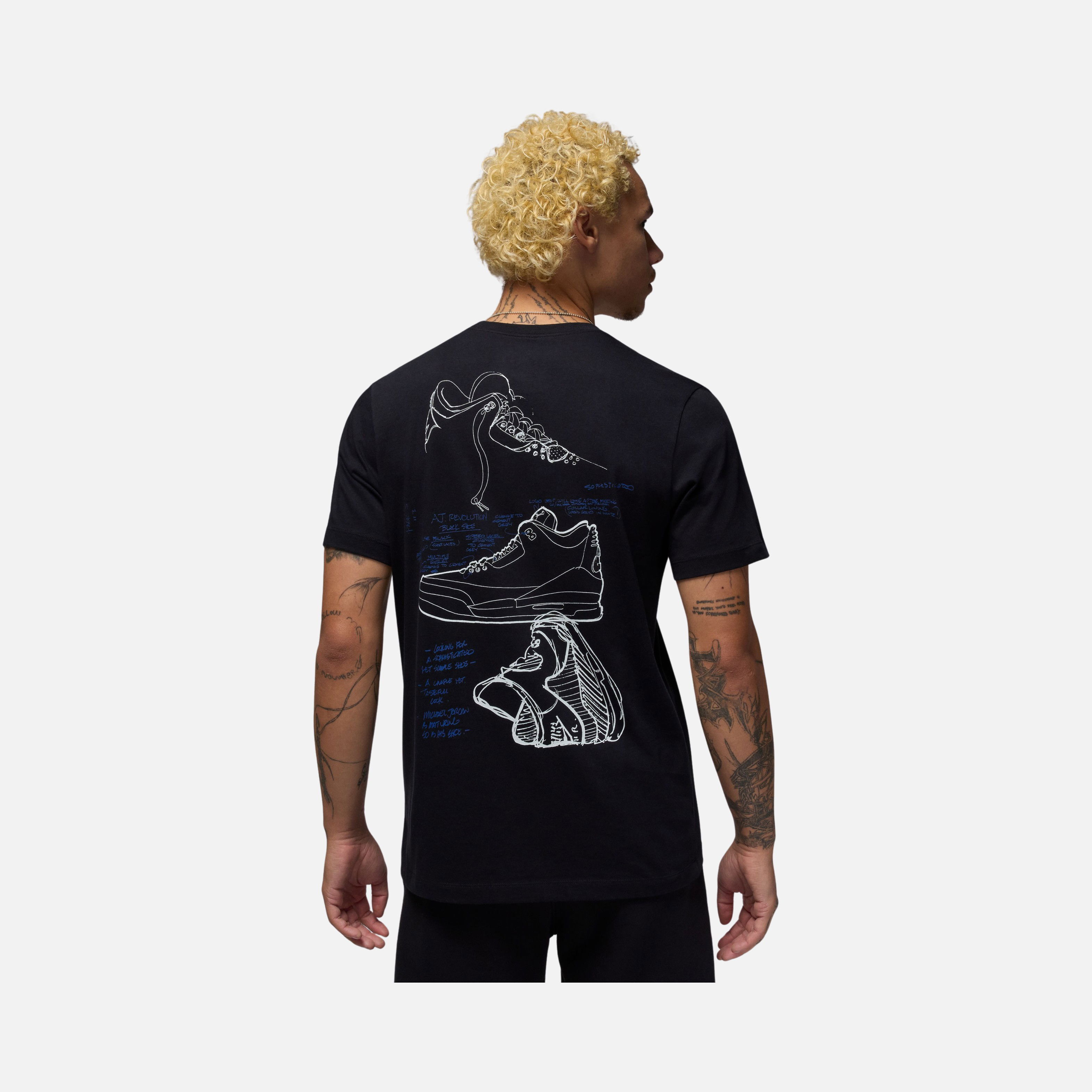 Nike MJ Brand Rare Air Jordan 3 Ss Crew Erkek Tişört