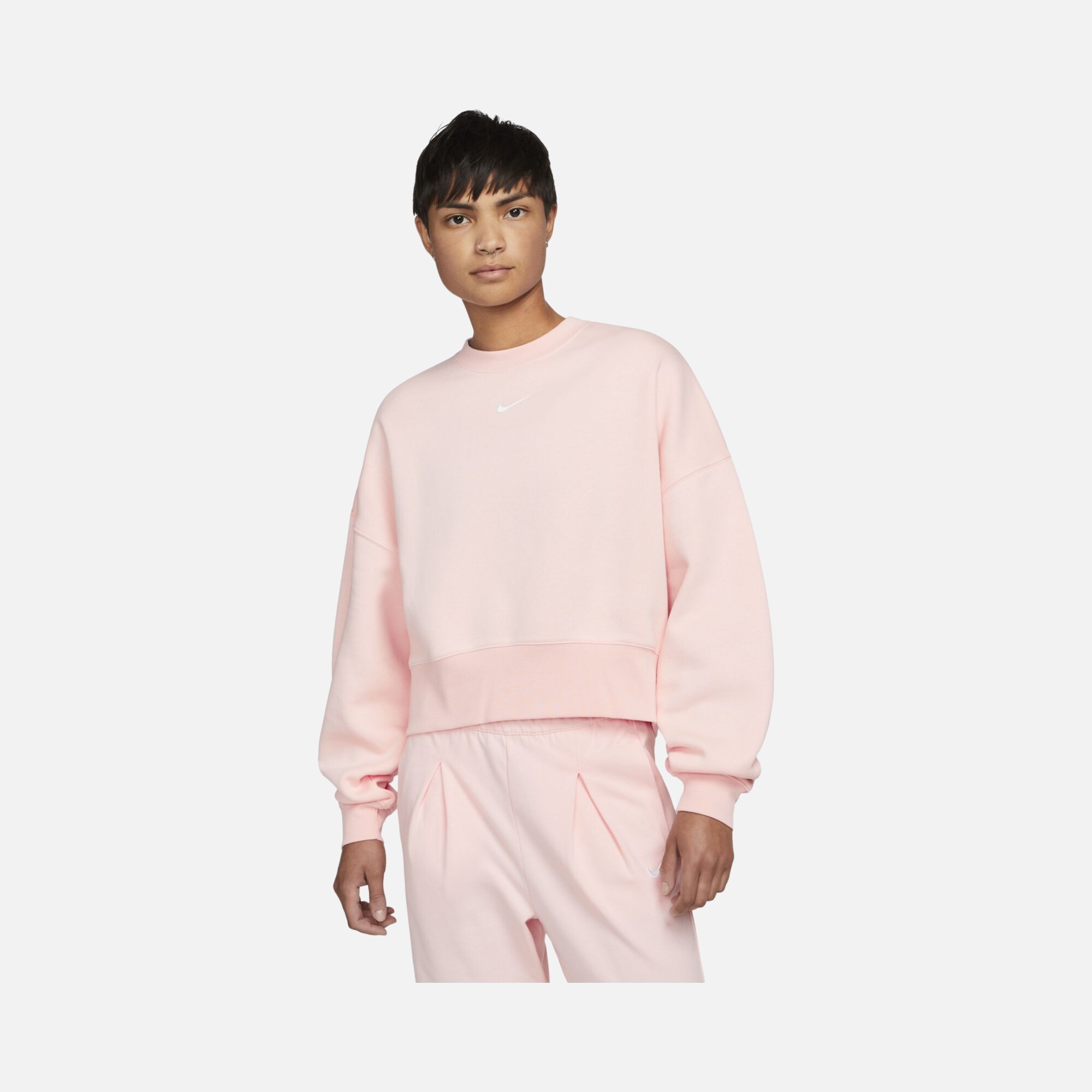 Nike Sportswear Phoenix Fleece Over-Oversized Crew-Neck Kadın Sweatshirt