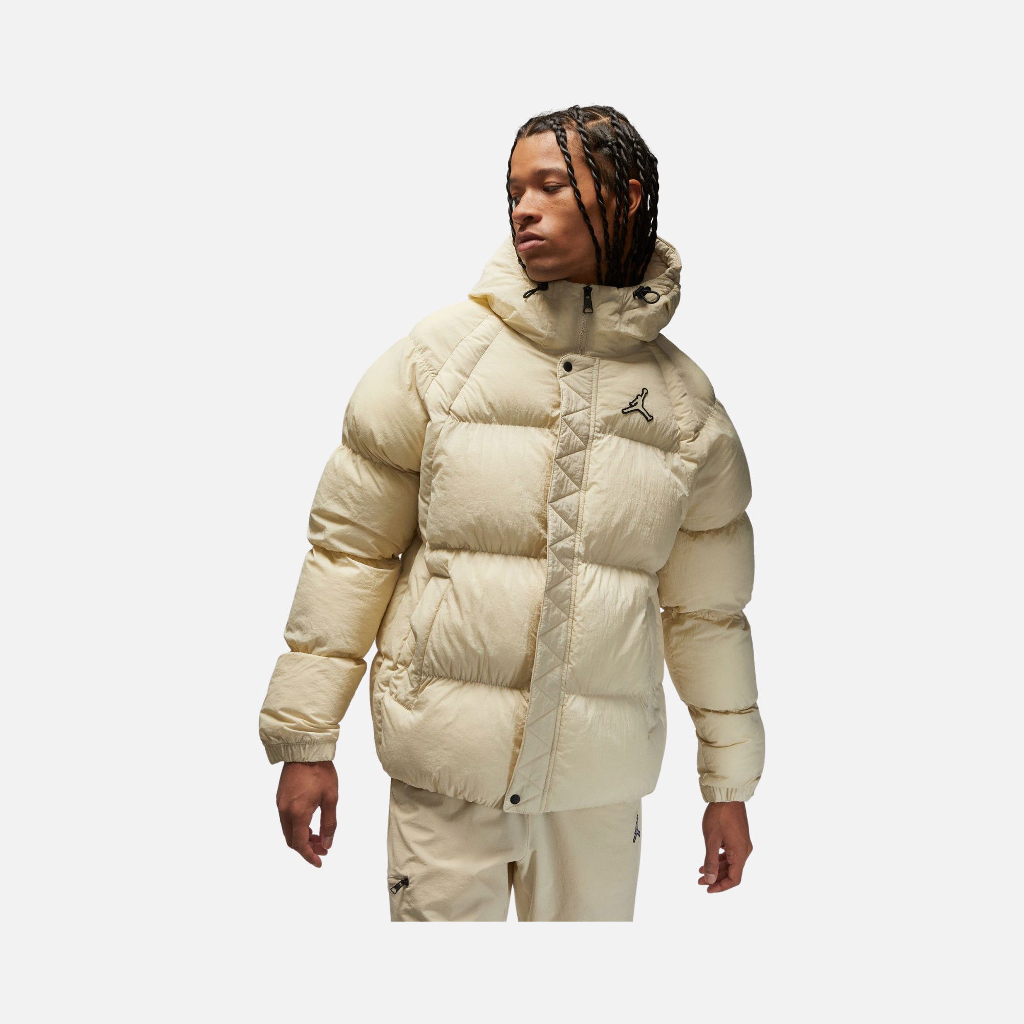 Nike Jordan Essential Puffer Full-Zip Hoodie Erkek Mont